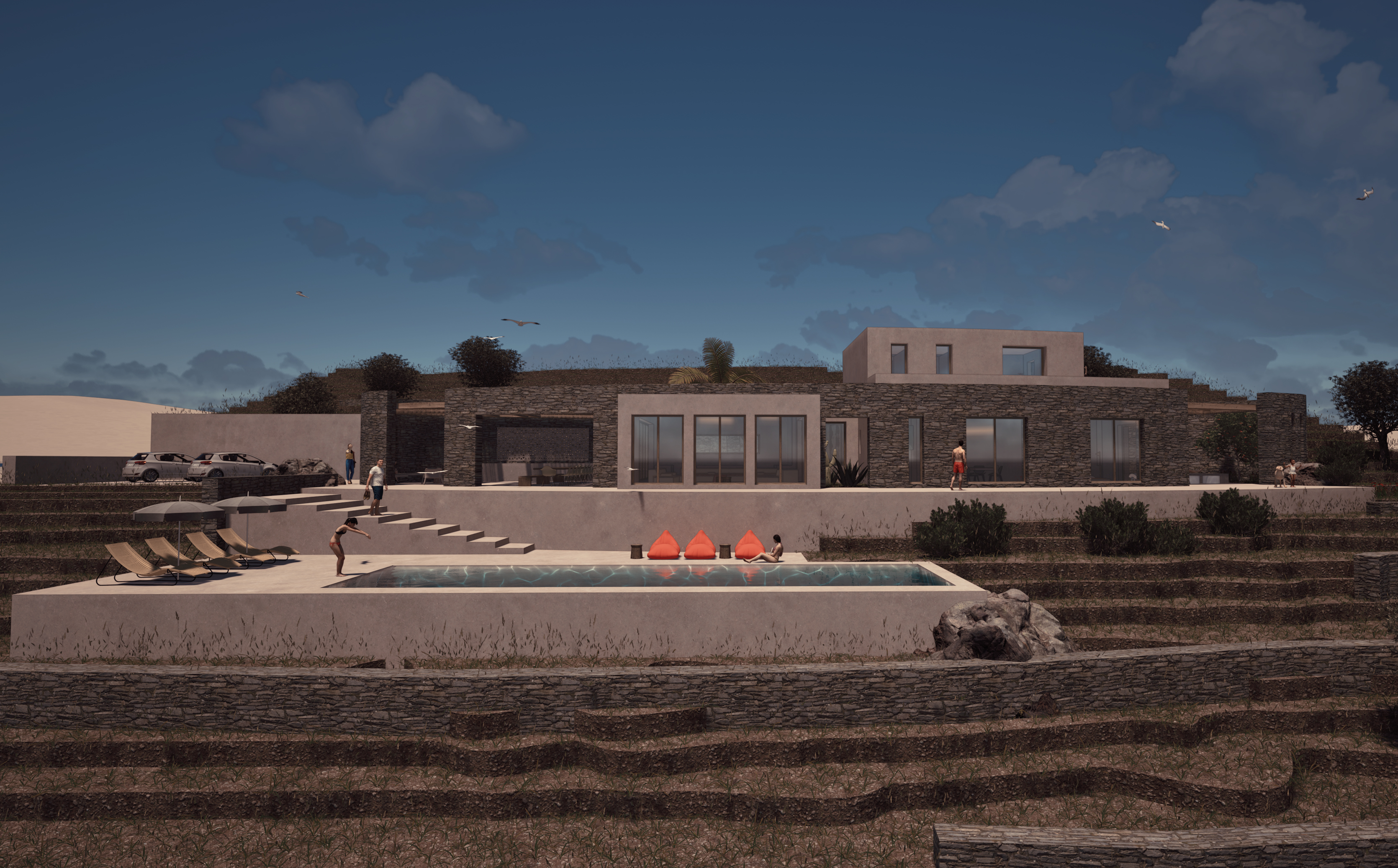 Evripiotis Architects-180-degrees-house-syros-evripiotis-architects-p05-featured-180 Degrees House, Syros Island