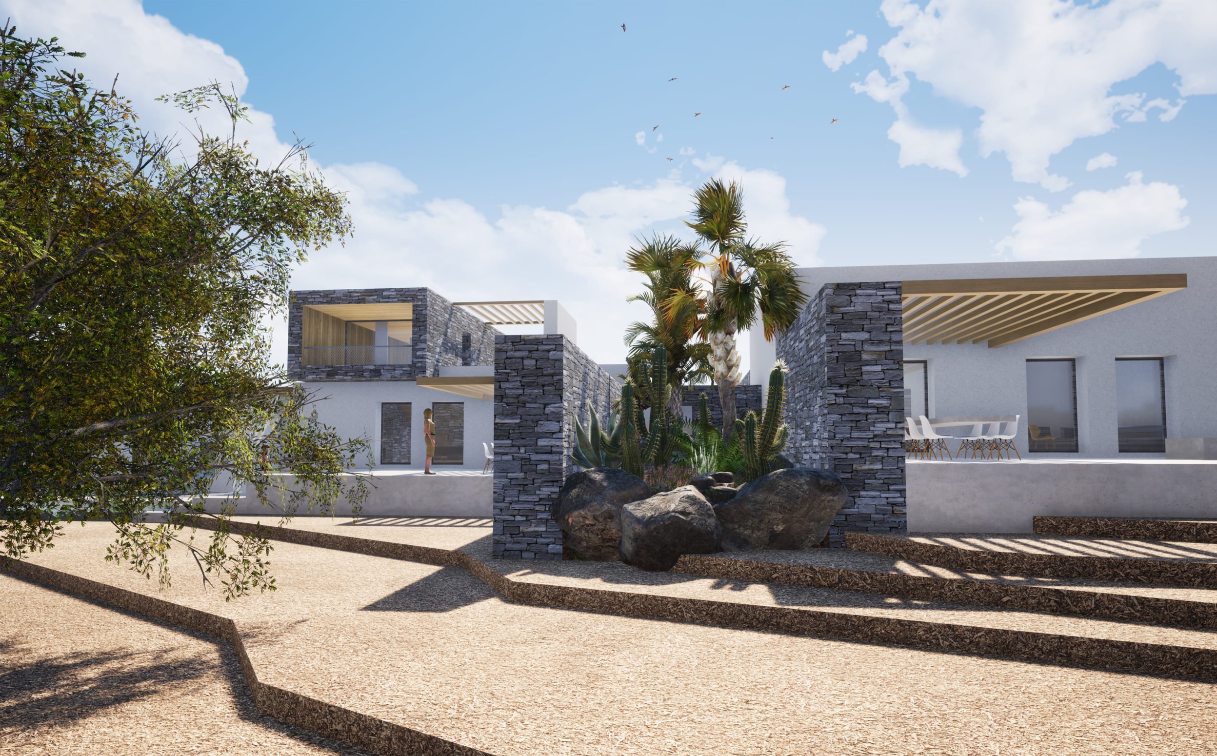 Evripiotis Architects-2 Houses in Kolymbithres, Paros Island