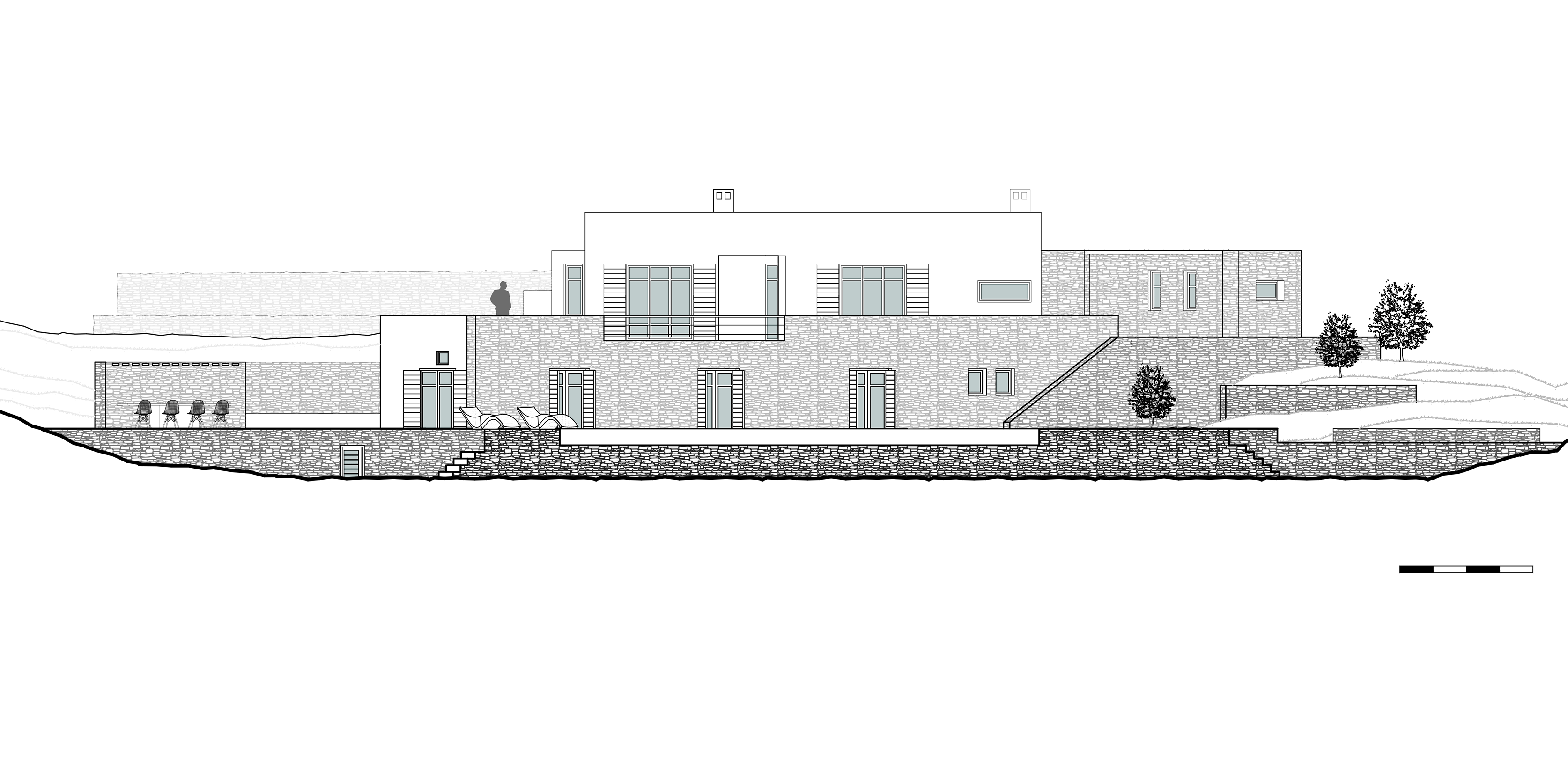 Evripiotis Architects-aigialos-house-syros-evripiotis-architects-elevation01-new-Aigialos House, Syros Island