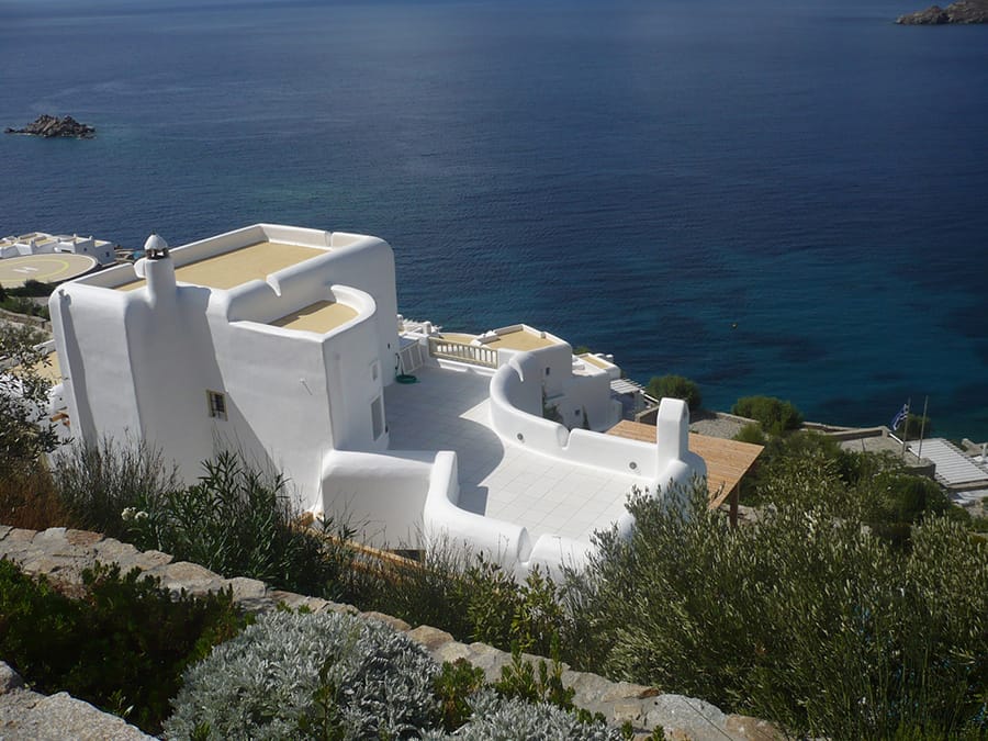 Evripiotis Architects--Alpha Resort, Mykonos Island