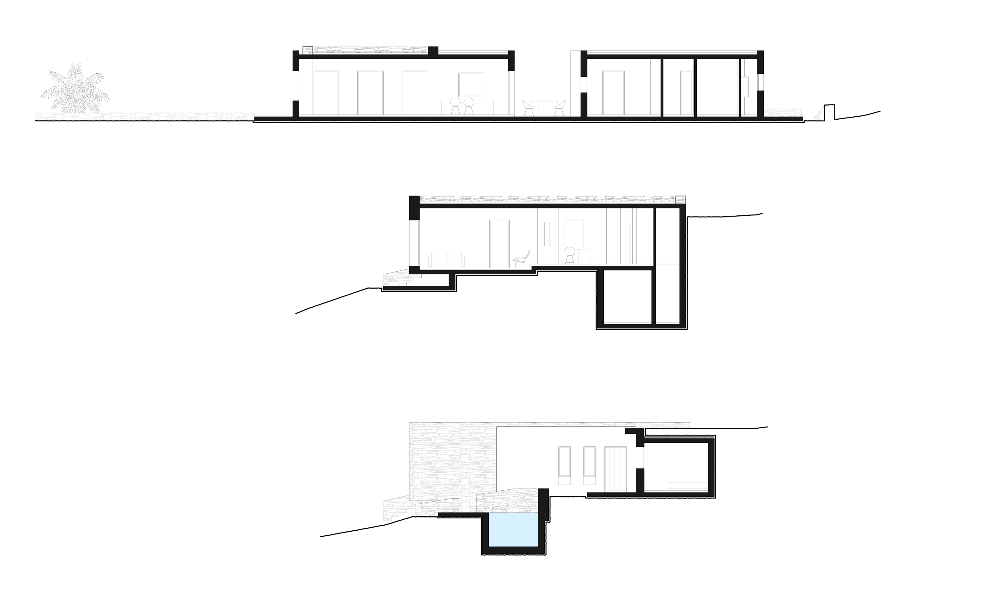 Evripiotis Architects-as-house-paros-evripiotis-architects-sections-new-AS House, Paros Island