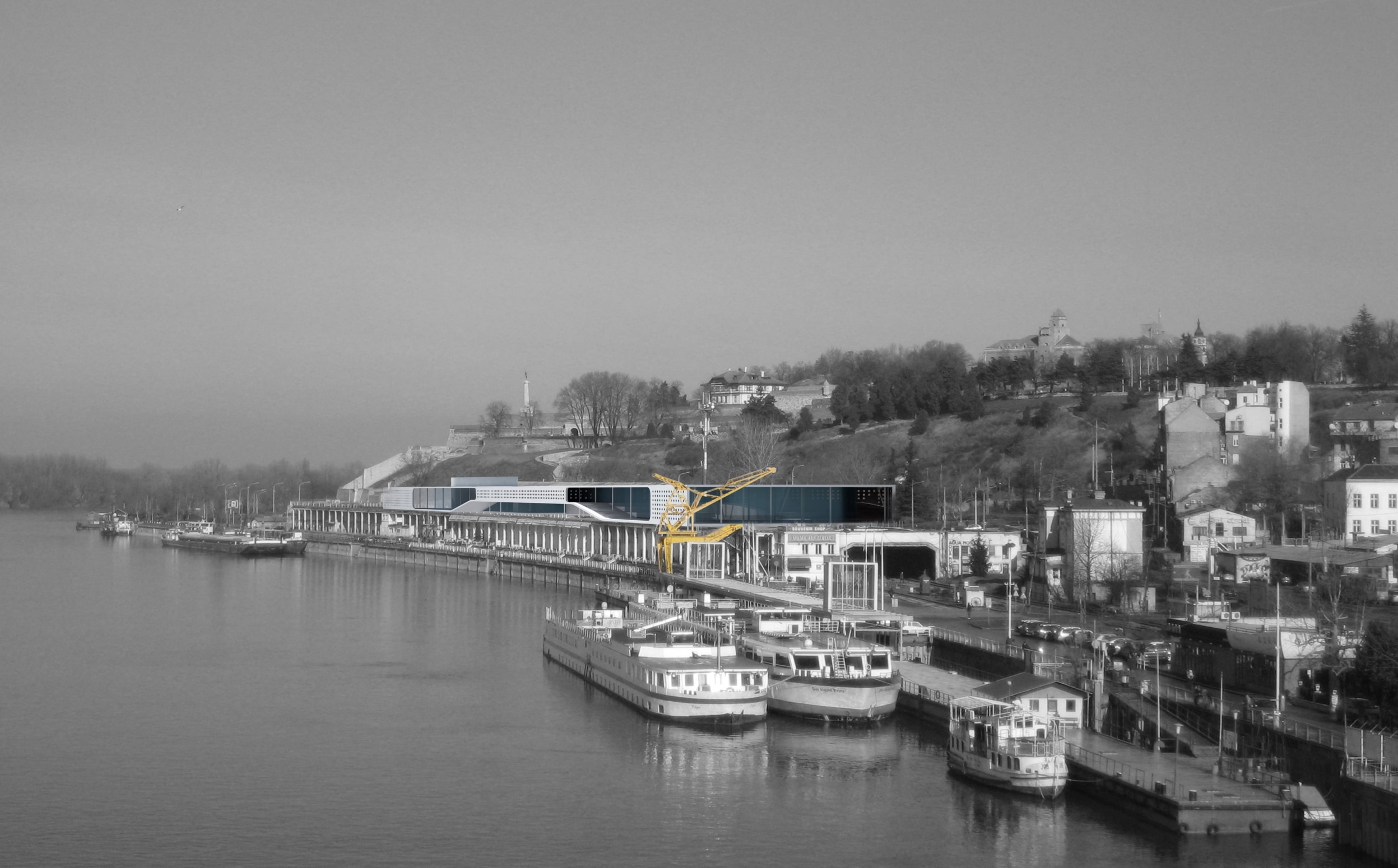 Evripiotis Architects-Beton Hala Waterfront, Belgrade Serbia