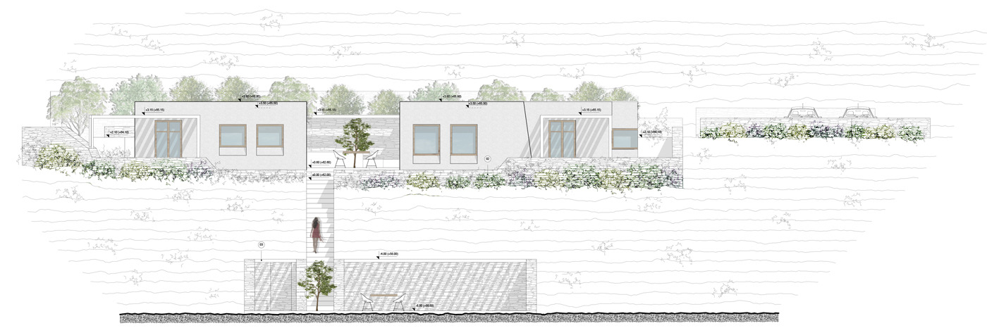 Evripiotis Architects-cedar-house-paros-evripiotis-architects-elevationA-Cedar House, Paros Island