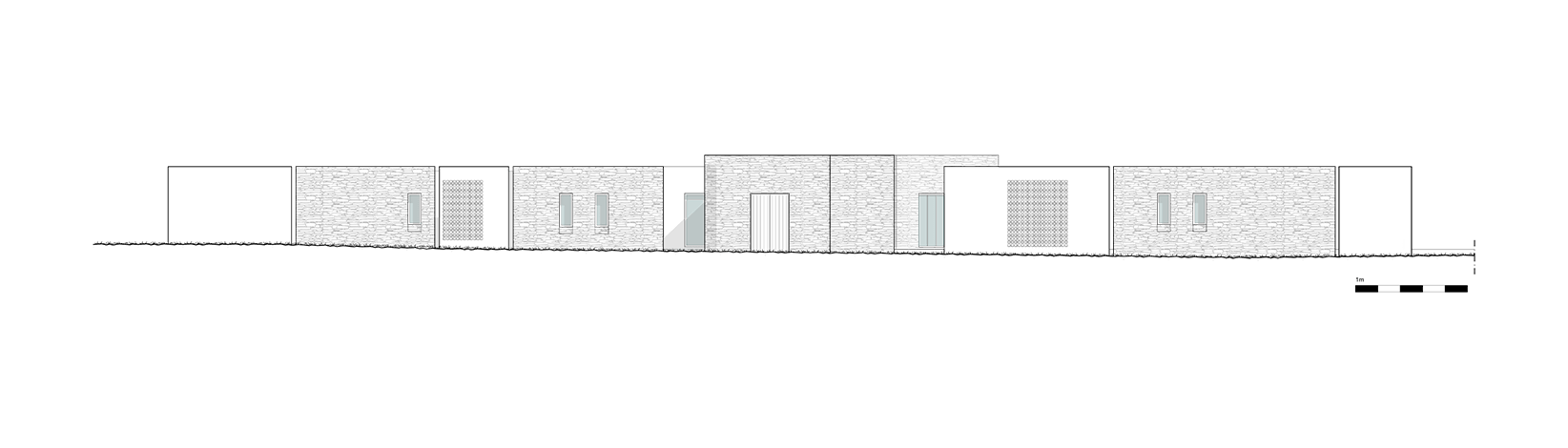Evripiotis Architects-dashed-house-paros-evripiotis-architects-elevation02-new2-Dashed House, Paros Island