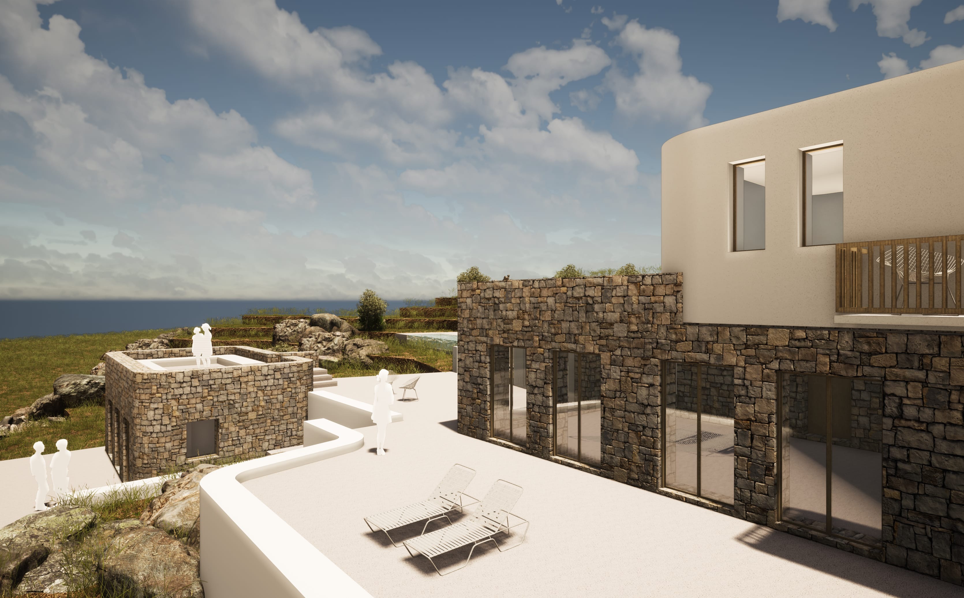 Evripiotis Architects-Domino House, Naxos Island