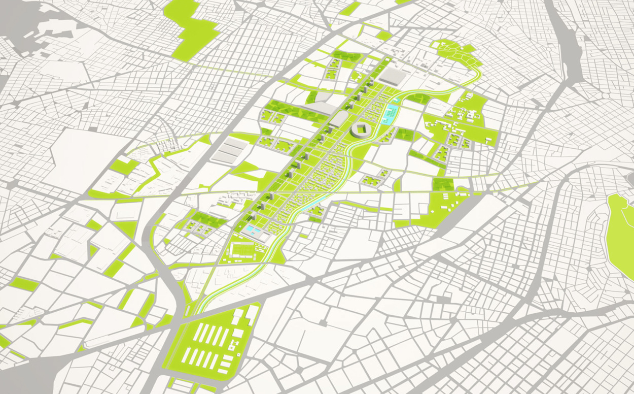 Evripiotis Architects-An Urban-Agrarian Vision, Athens