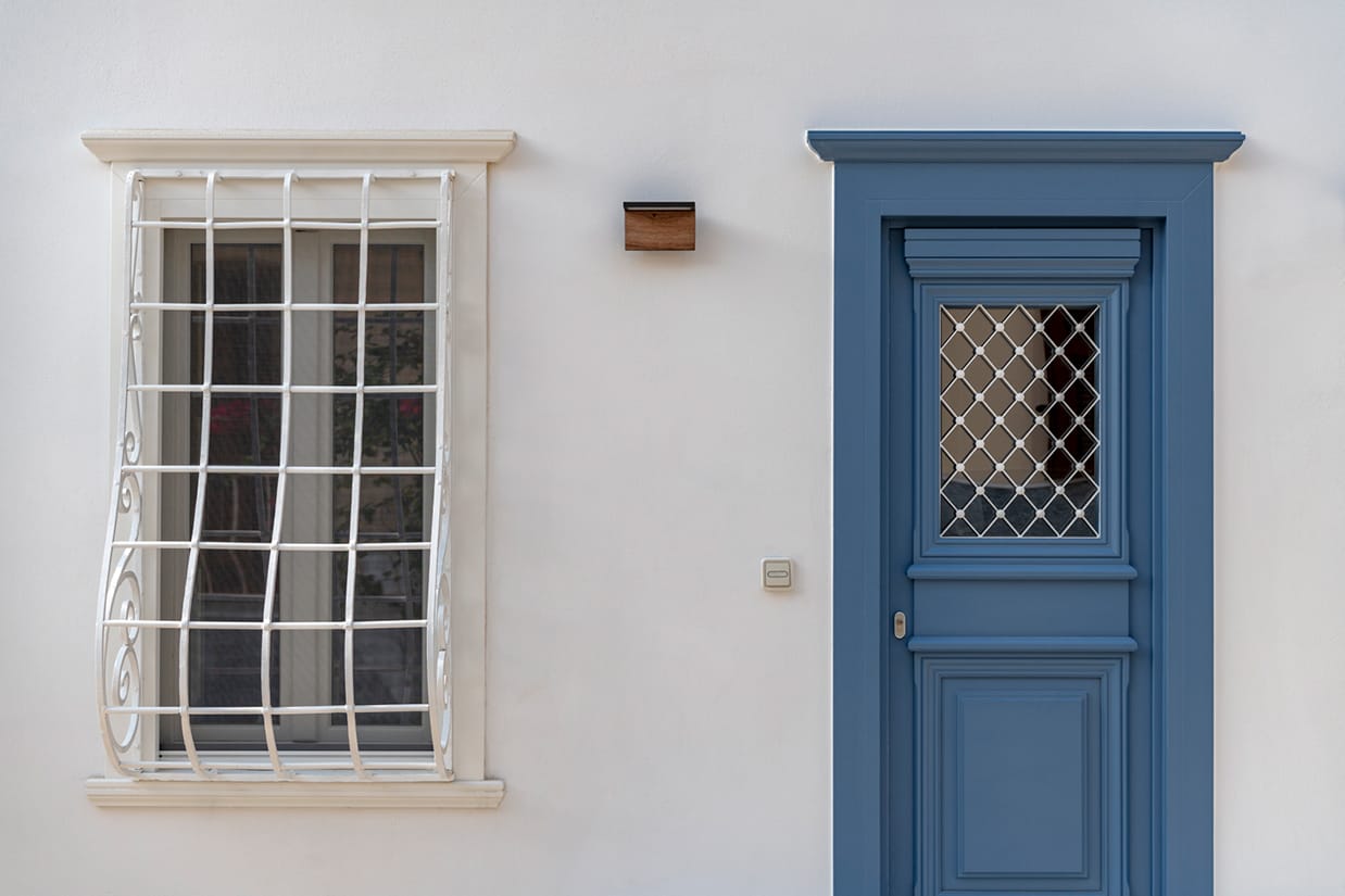 Evripiotis Architects--Ermoupolis Blue Mansion, Syros Island