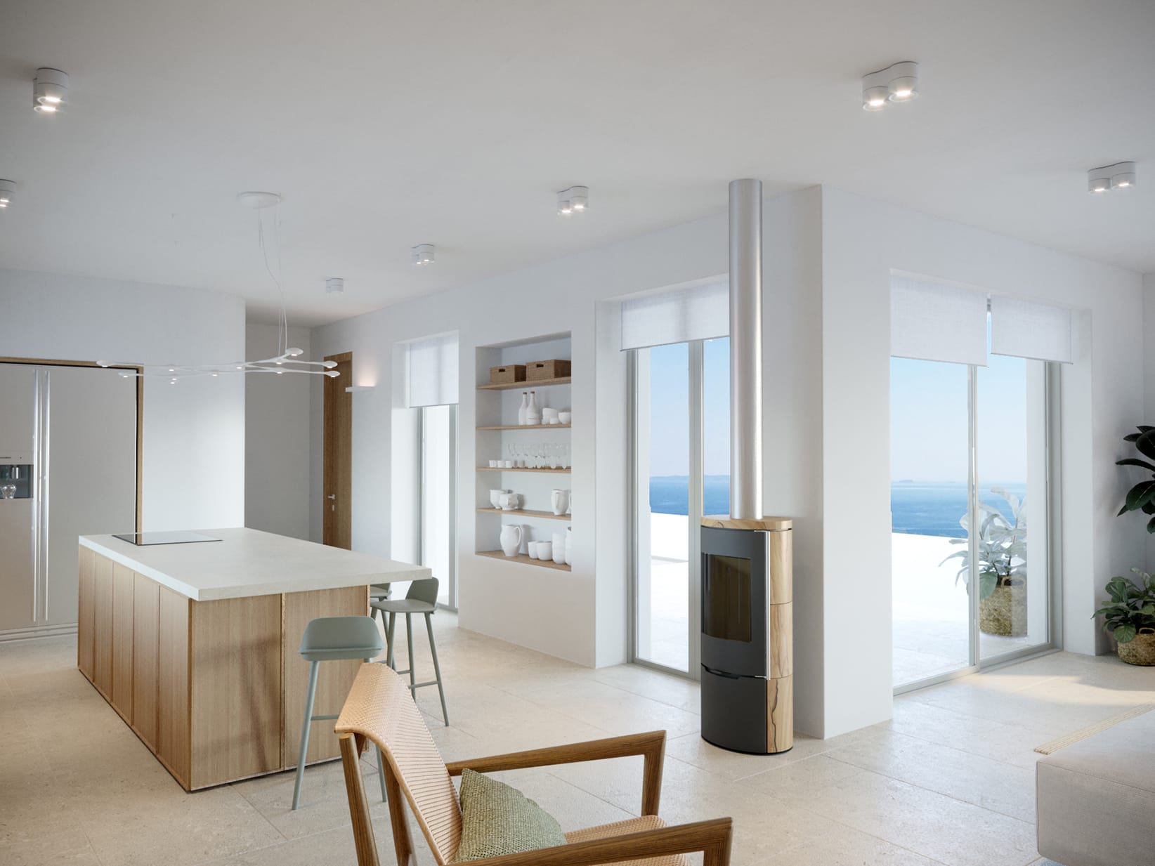 Evripiotis Architects-family-house-paros-thingk-evripiotis-architects-02-Family House, Paros Island