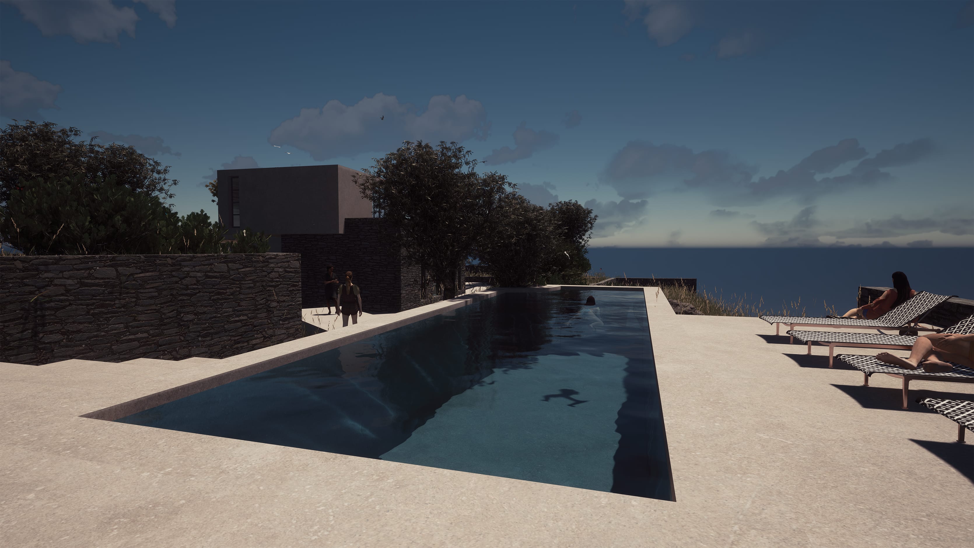 Evripiotis Architects--Olive Garden House, Sifnos Island