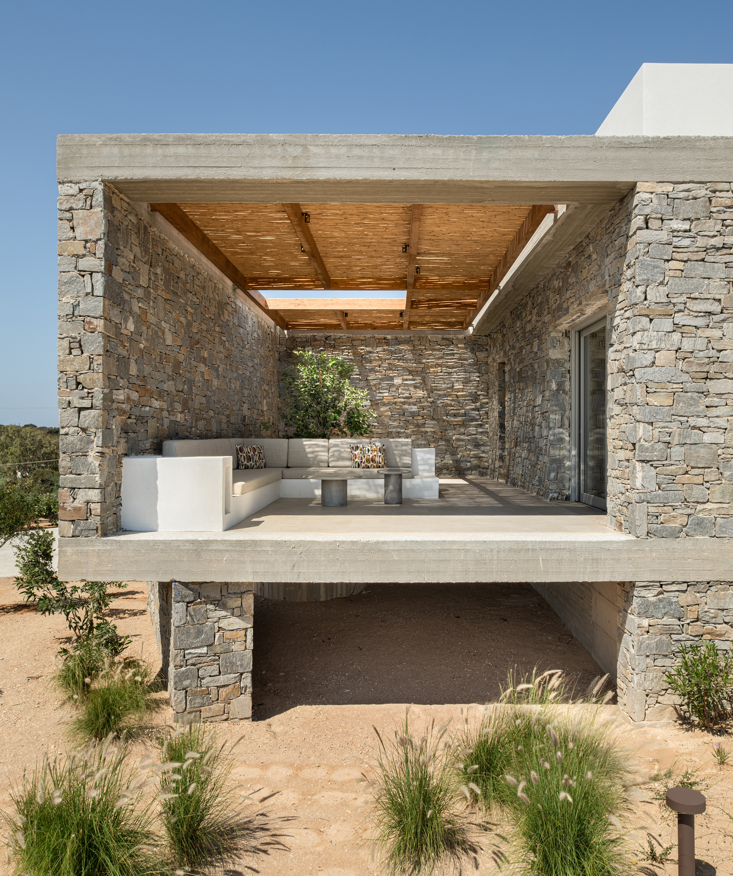 Evripiotis Architects--The Flaneurs House, Paros Island