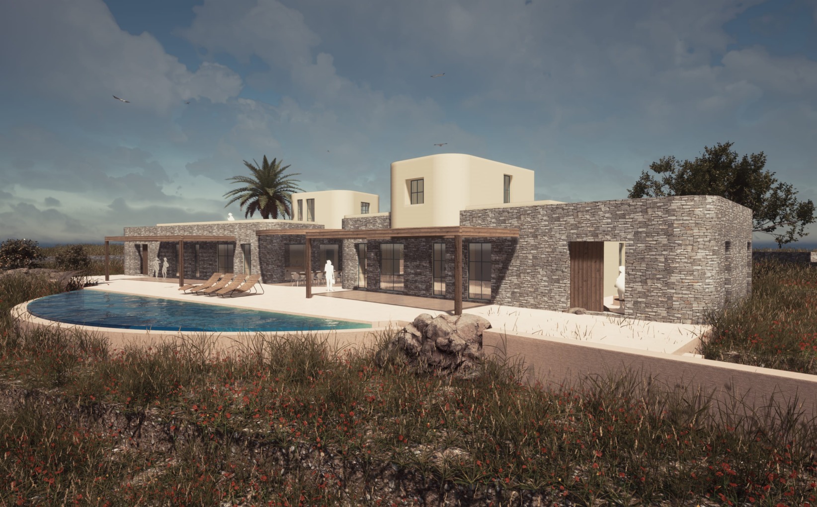 Evripiotis Architects-Gather House, Naxos Island