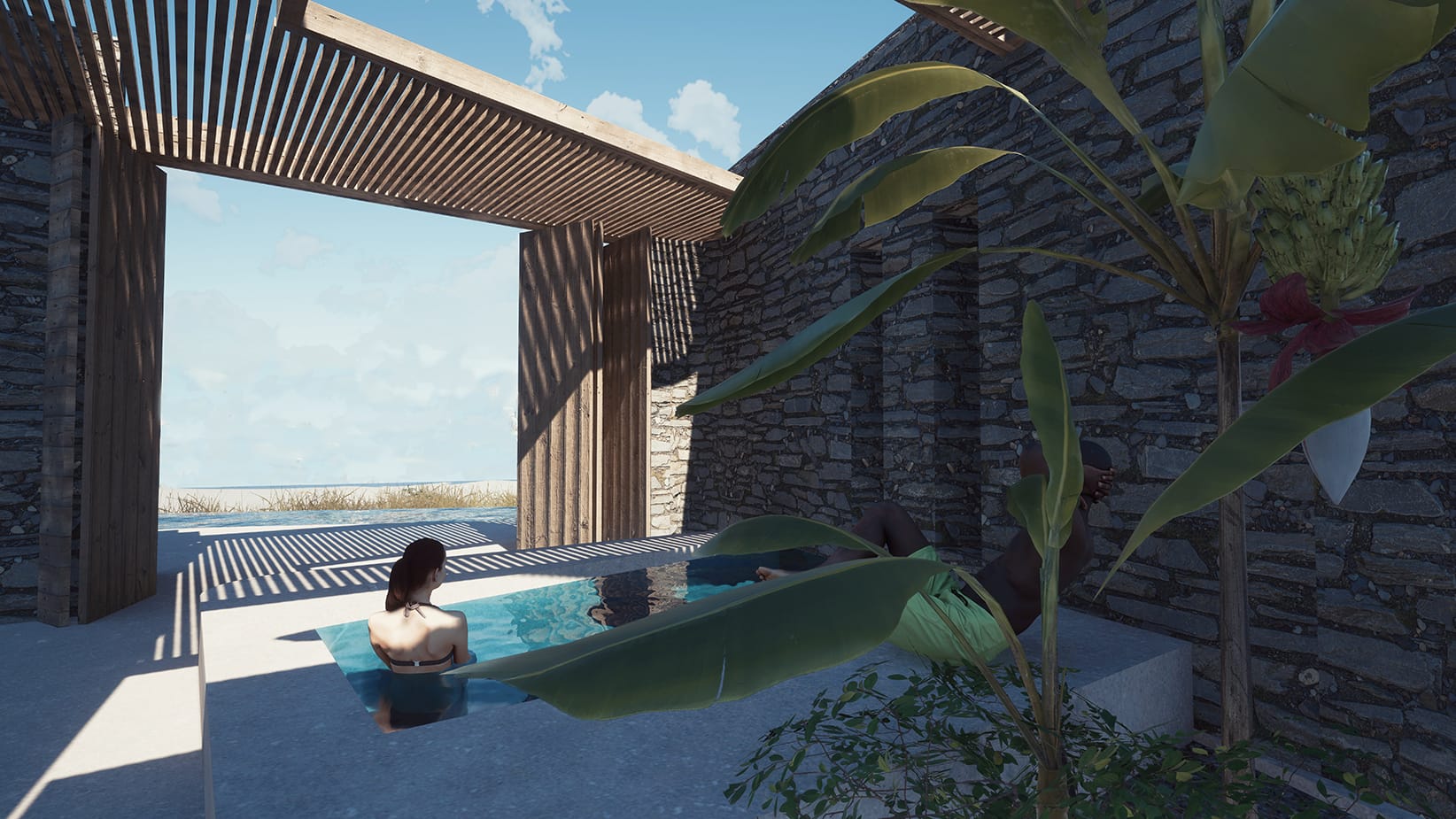 Evripiotis Architects--Gummy Worm House, Paros Island
