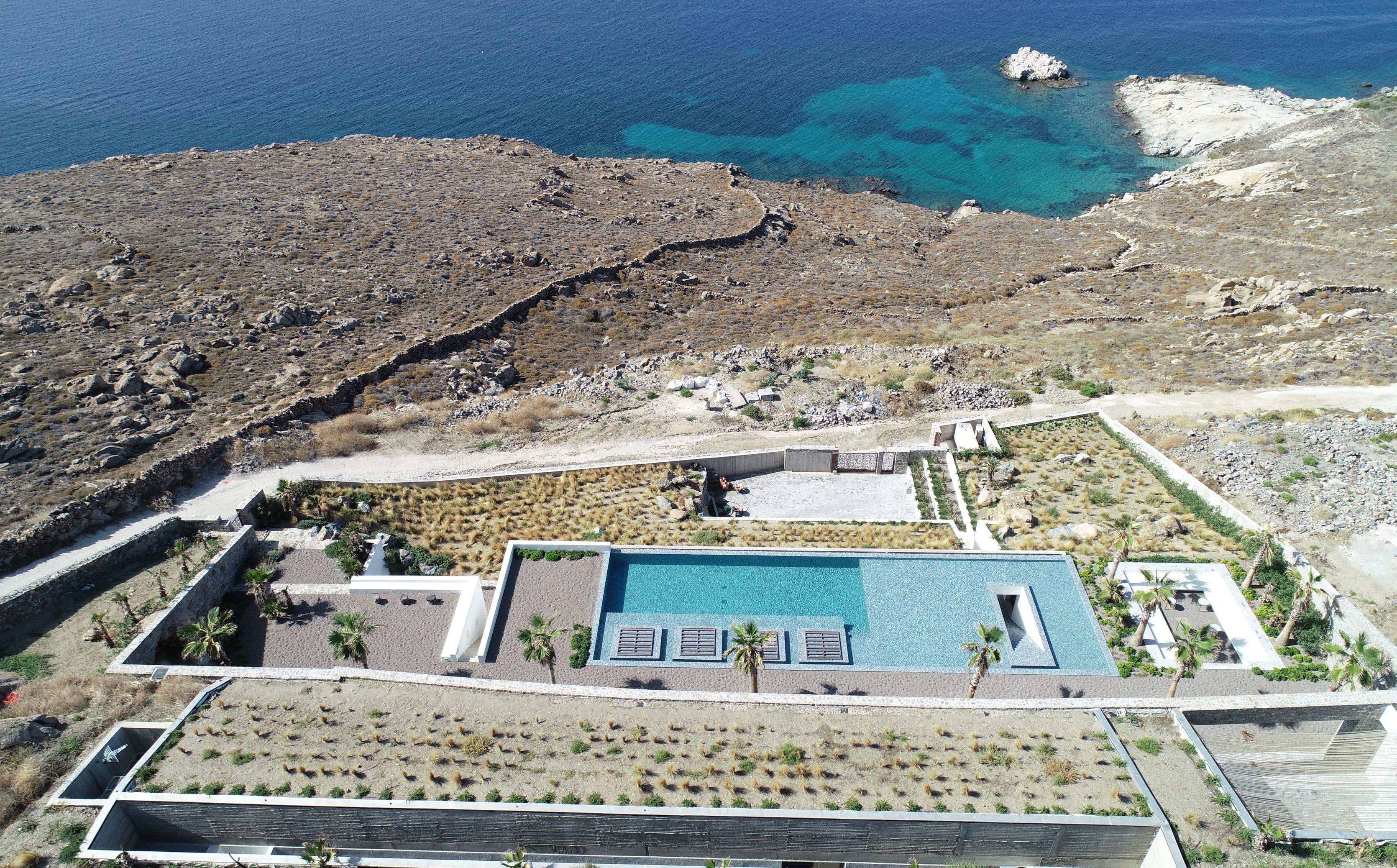 Evripiotis Architects-Hidden house, Mykonos Island