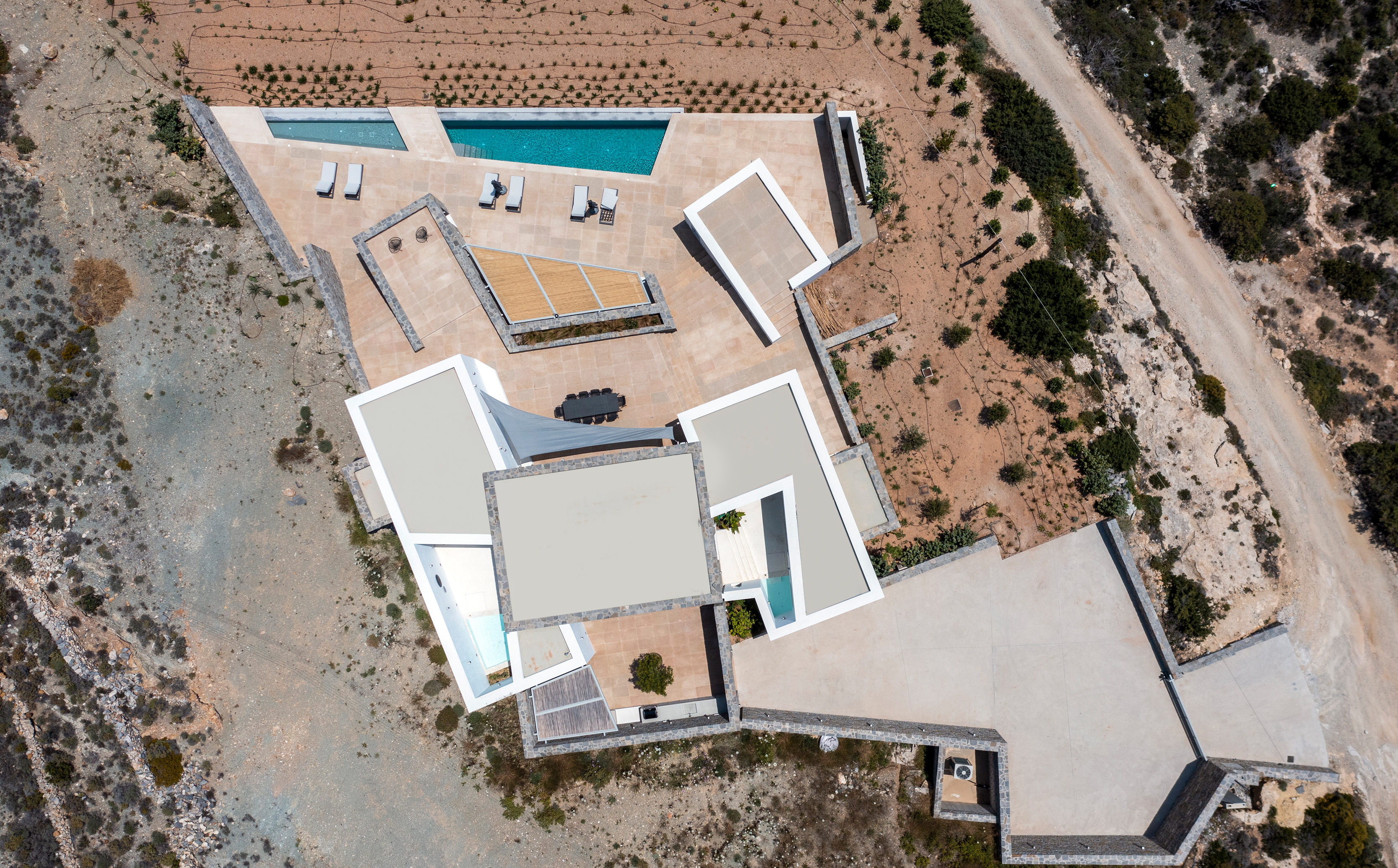 Evripiotis Architects-Hill House, Paros Island