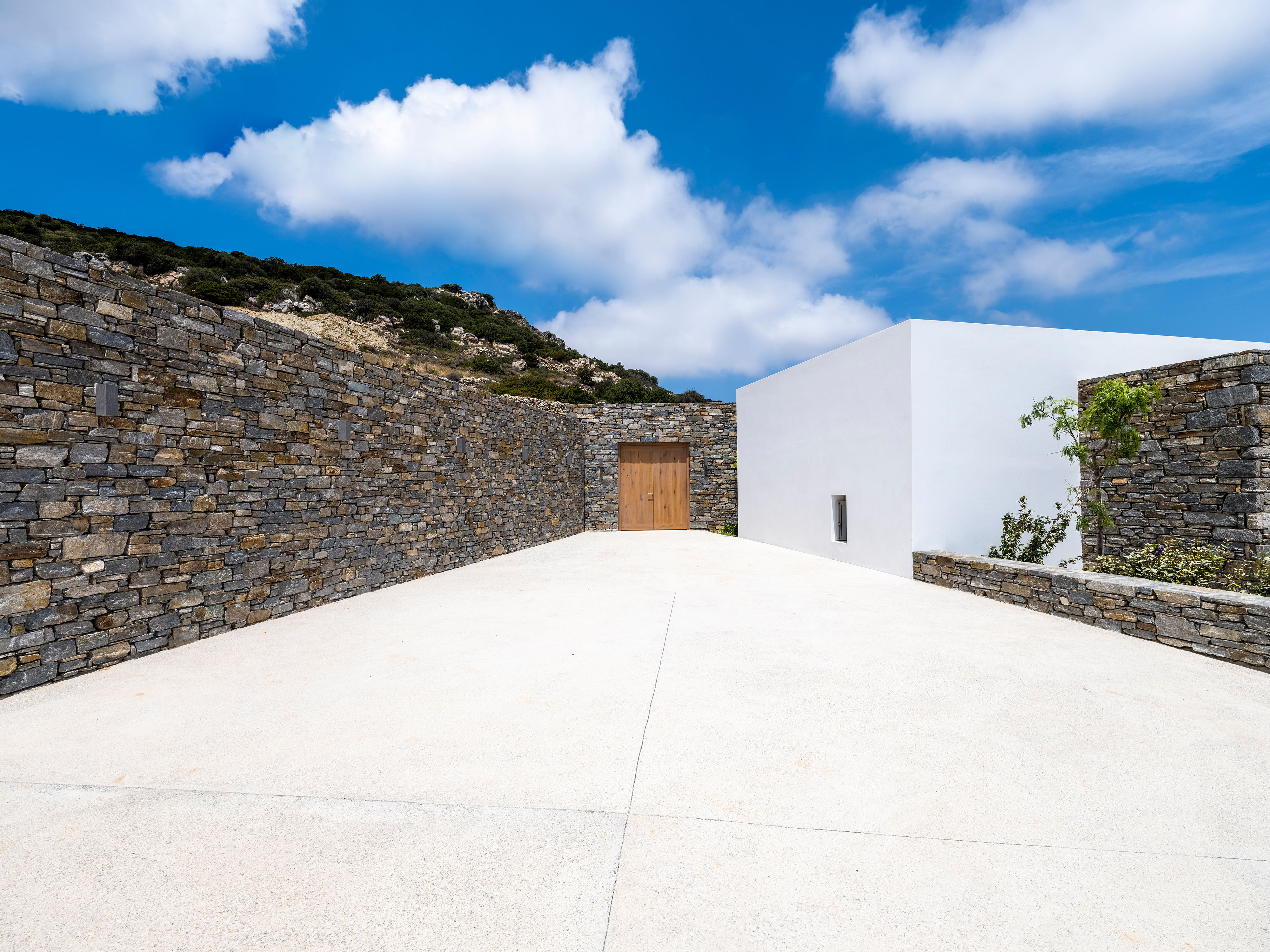 Evripiotis Architects-Hill House, Paros Island, 37.97149, 23.72655