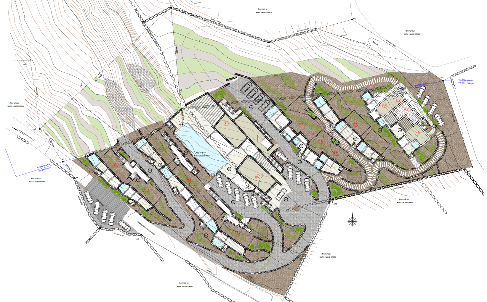 Evripiotis Architects-Hotel L, Mykonos Island