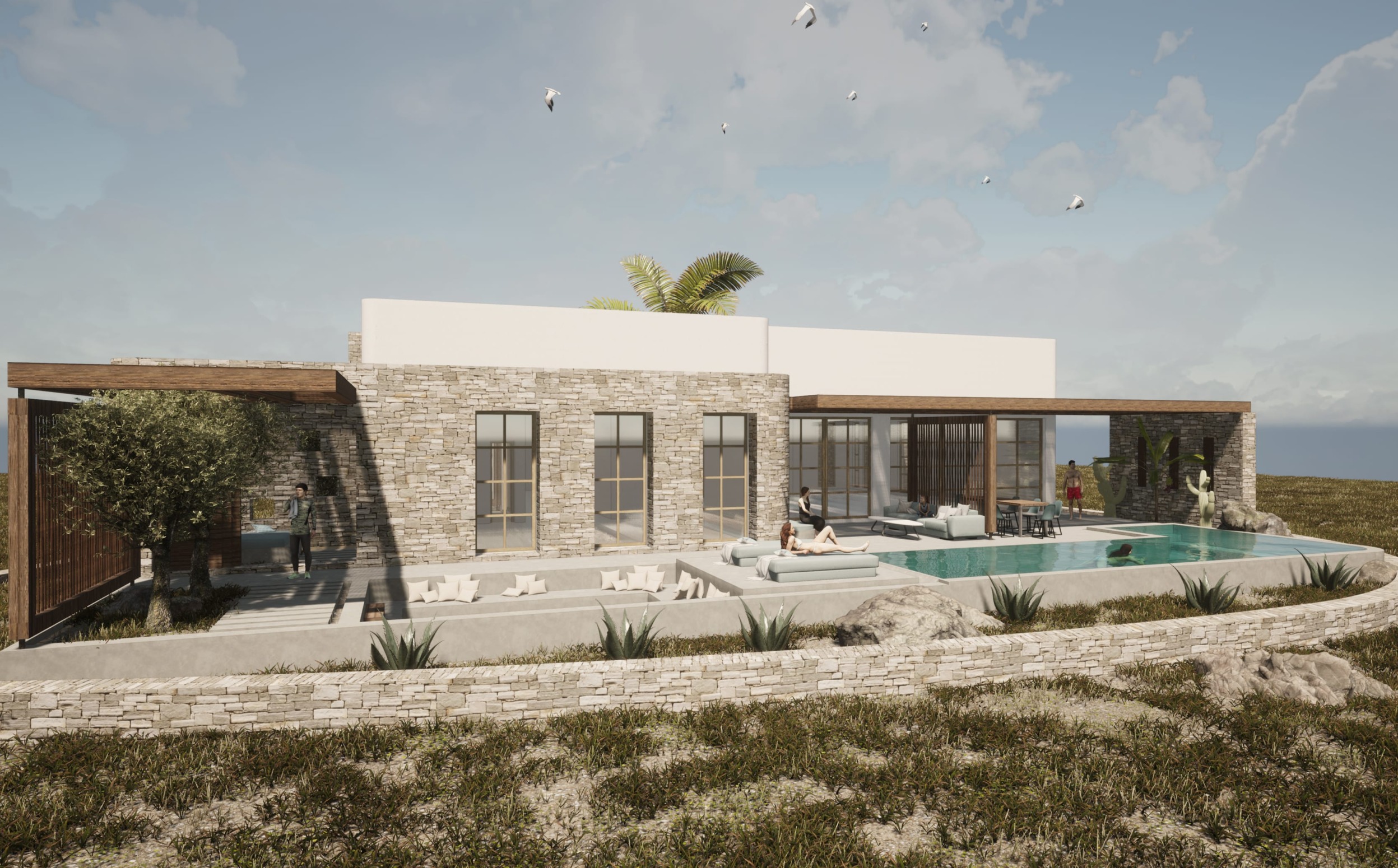 Evripiotis Architects-House in Abu Dhabi, UAE