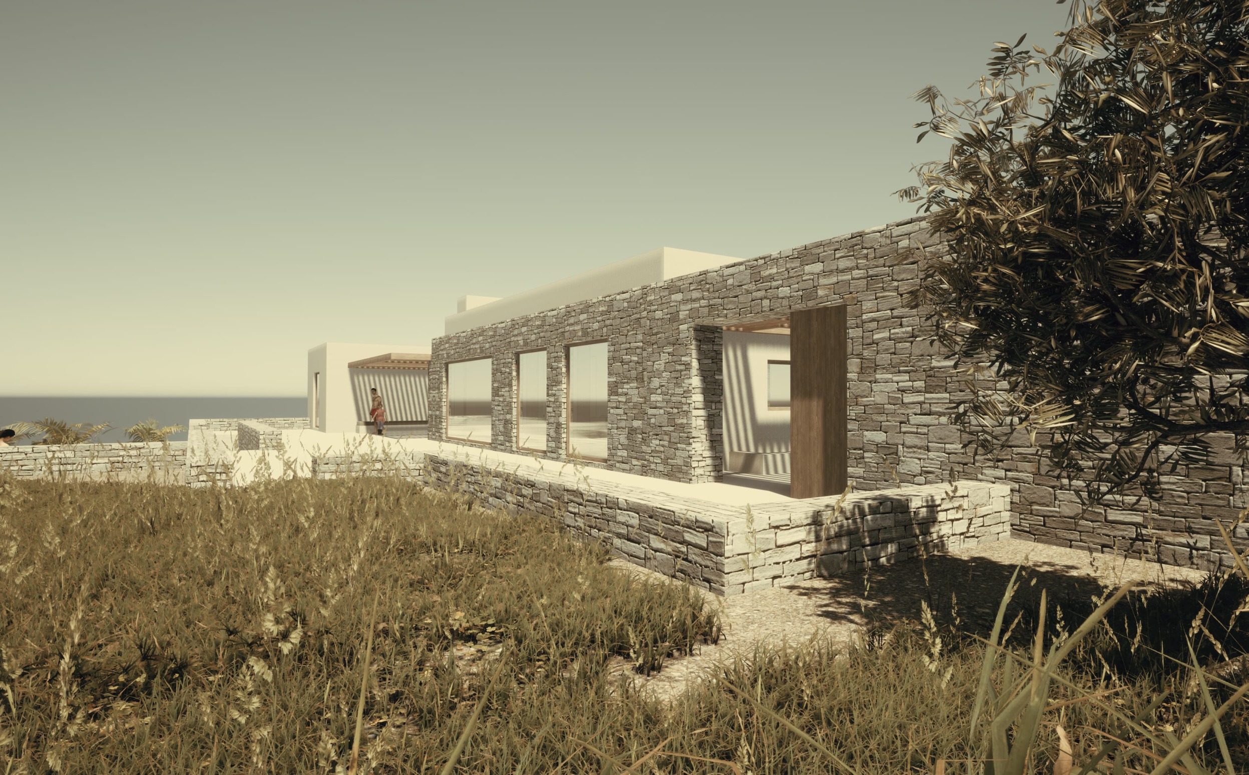 Evripiotis Architects-House in Agathopes, Syros Island
