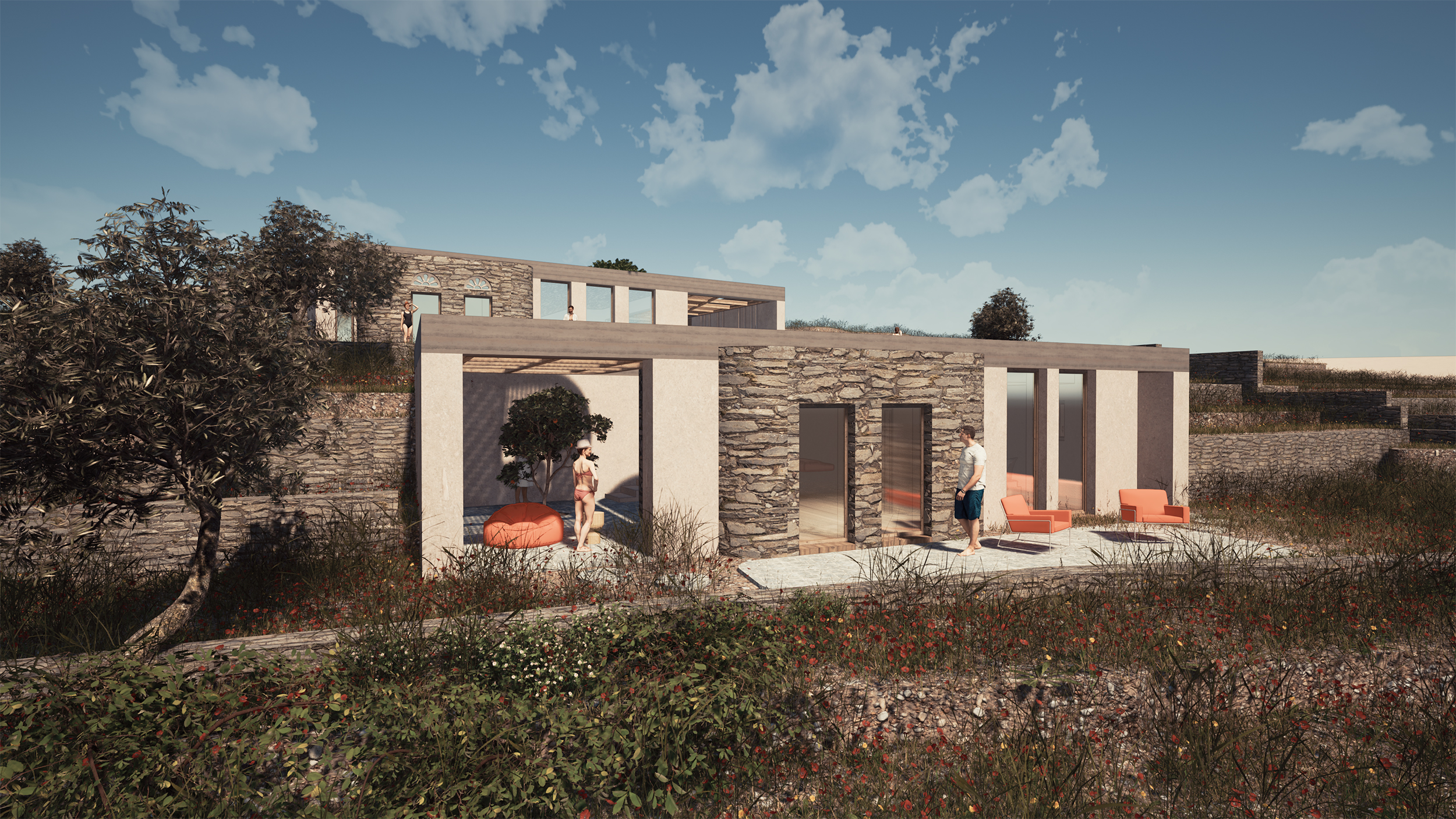 Evripiotis Architects--Katikies, Tinos Island