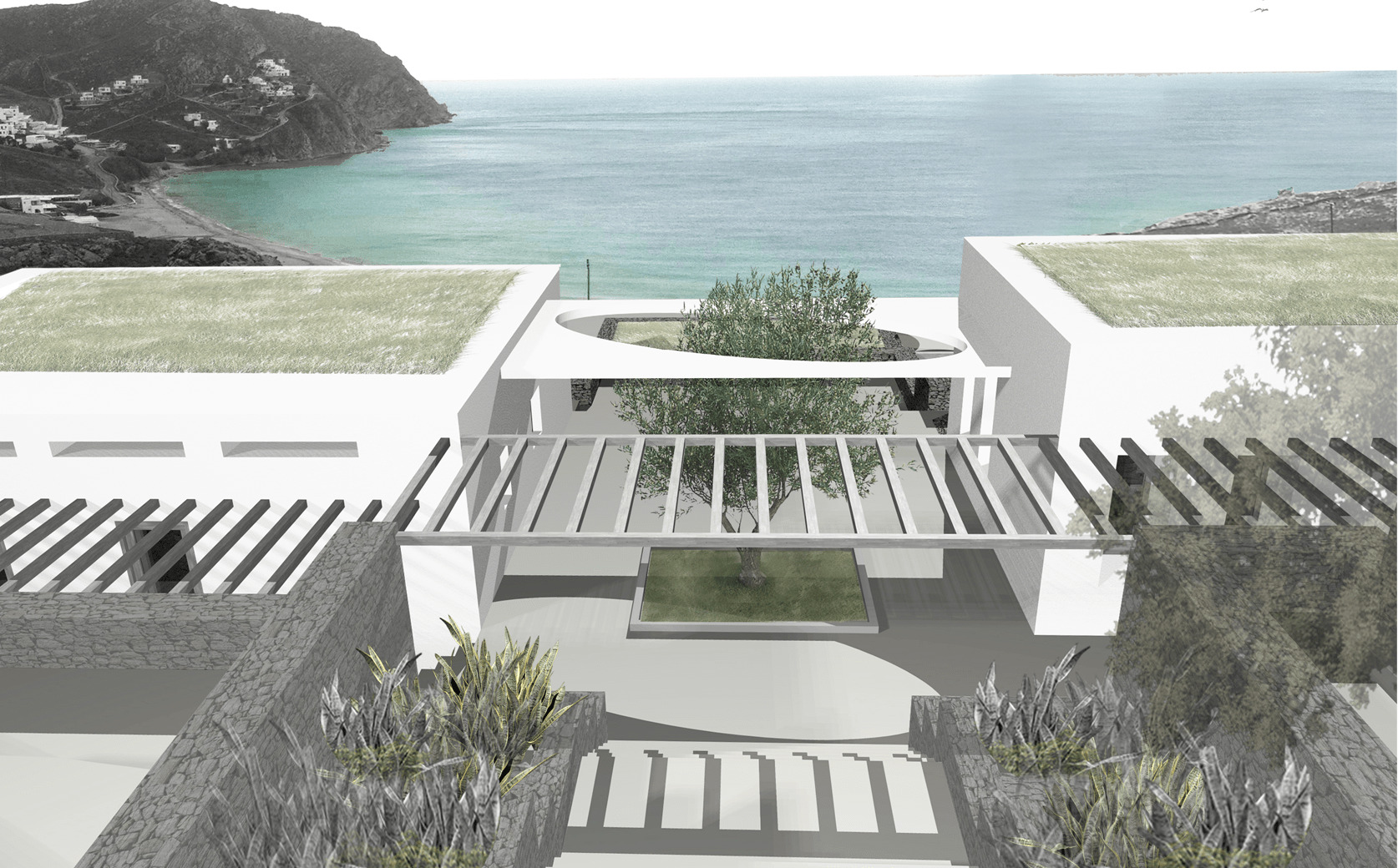 Evripiotis Architects-House in Elia, Mykonos Island