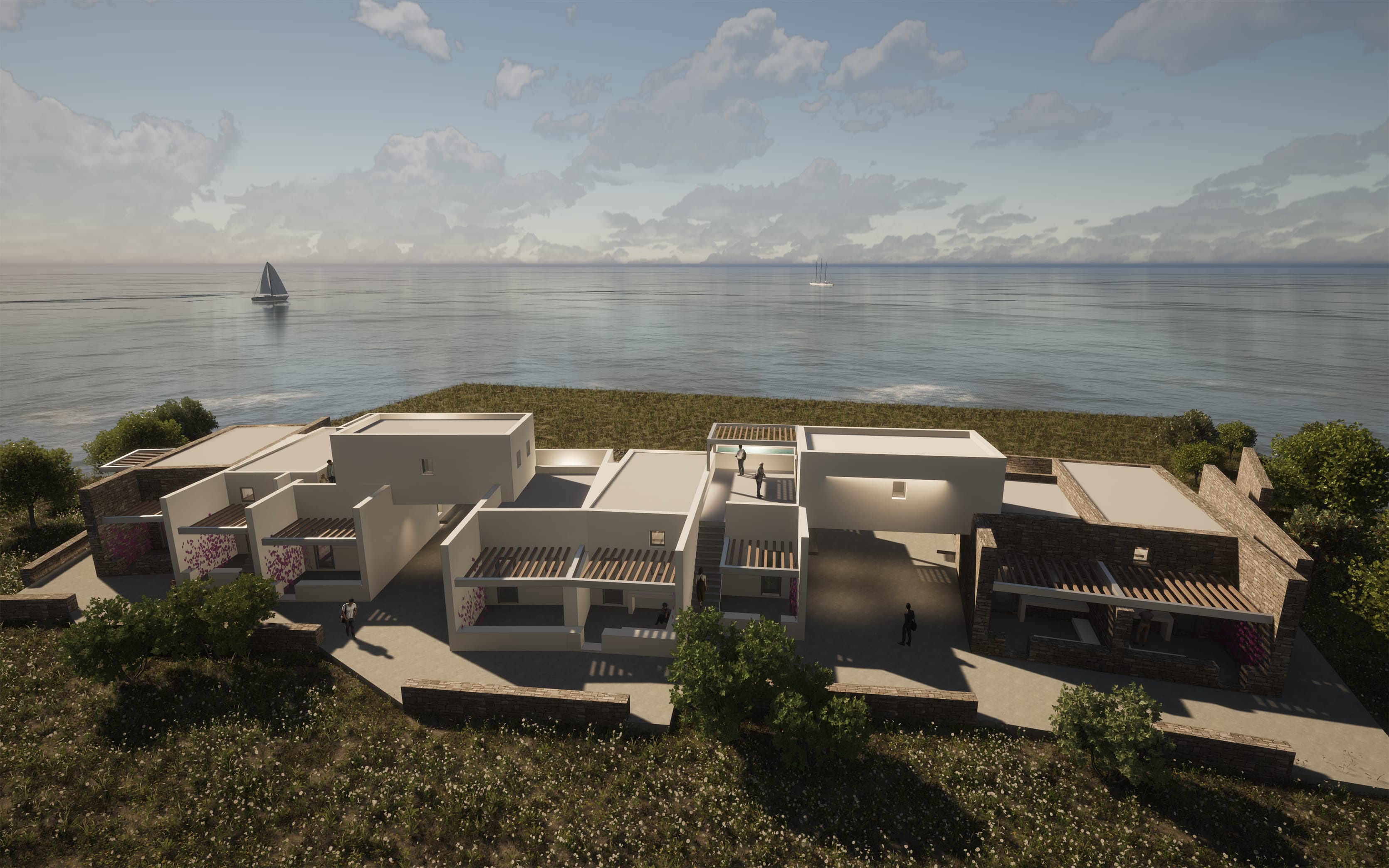 Evripiotis Architects--Waterfront, Antiparos Island