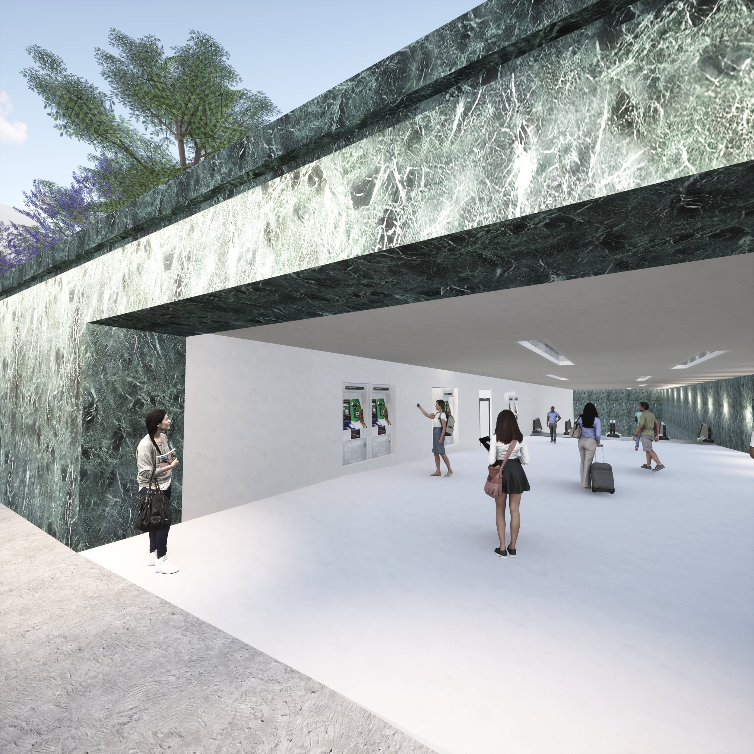 Evripiotis Architects--Kolonaki Square Competition, Athens