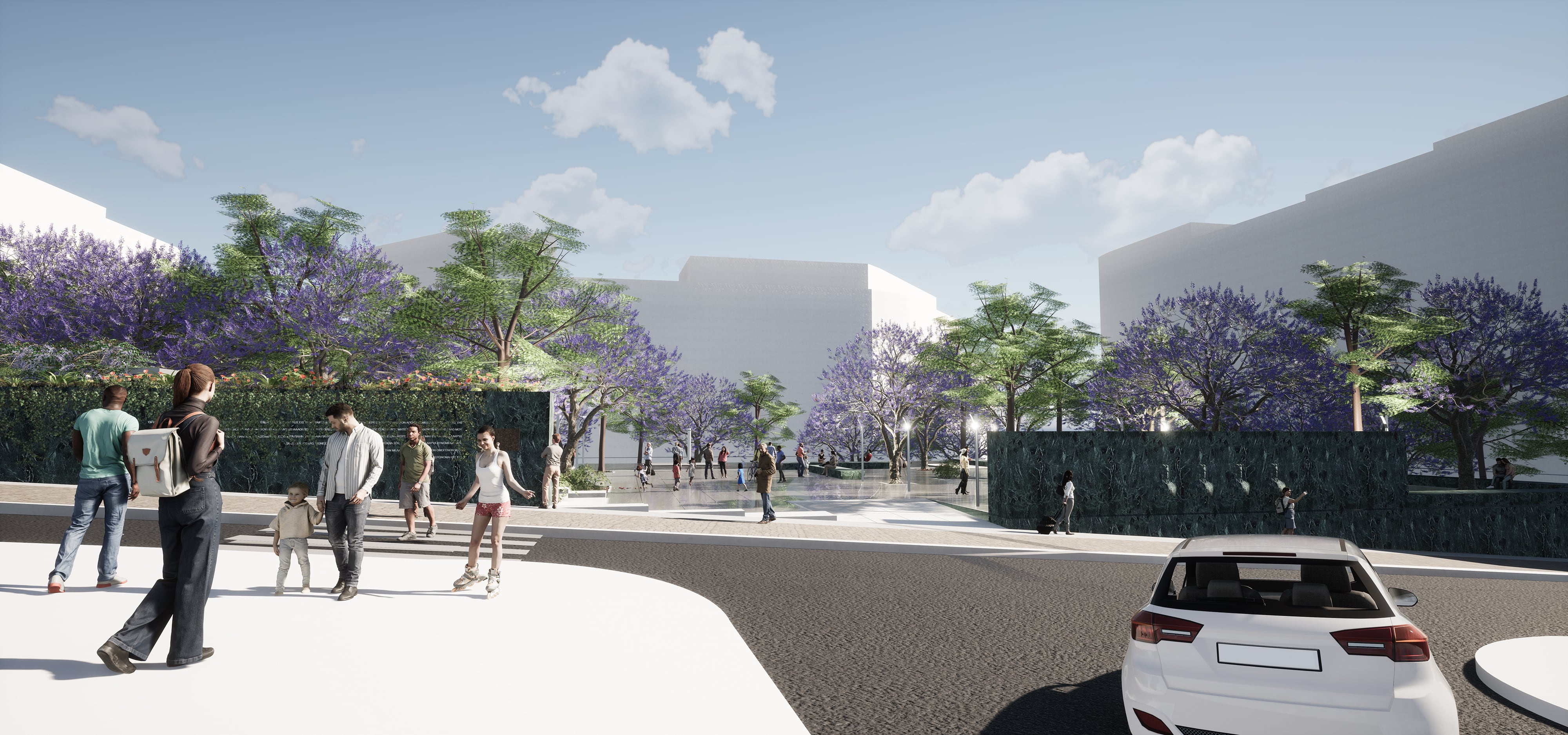Evripiotis Architects--Kolonaki Square Competition, Athens