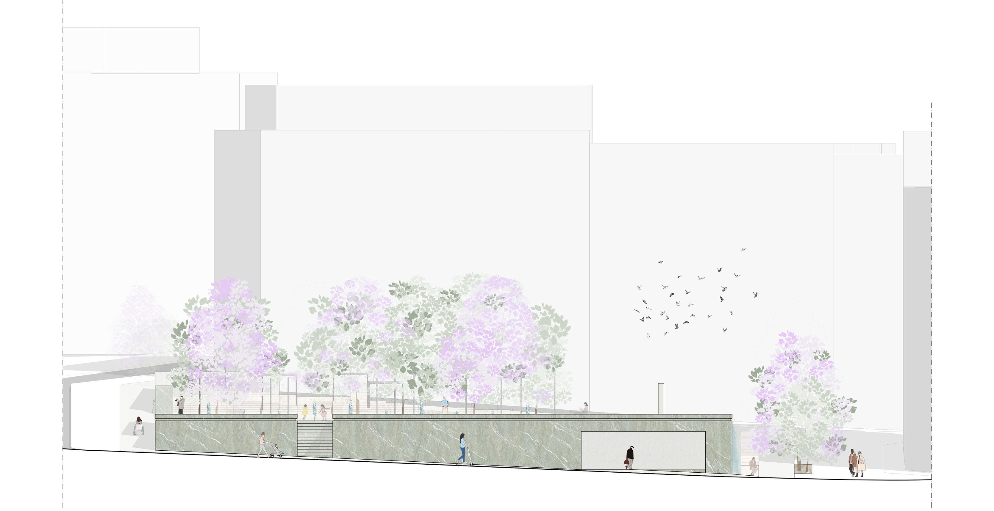 Evripiotis Architects--Kolonaki Square Competition, Athens