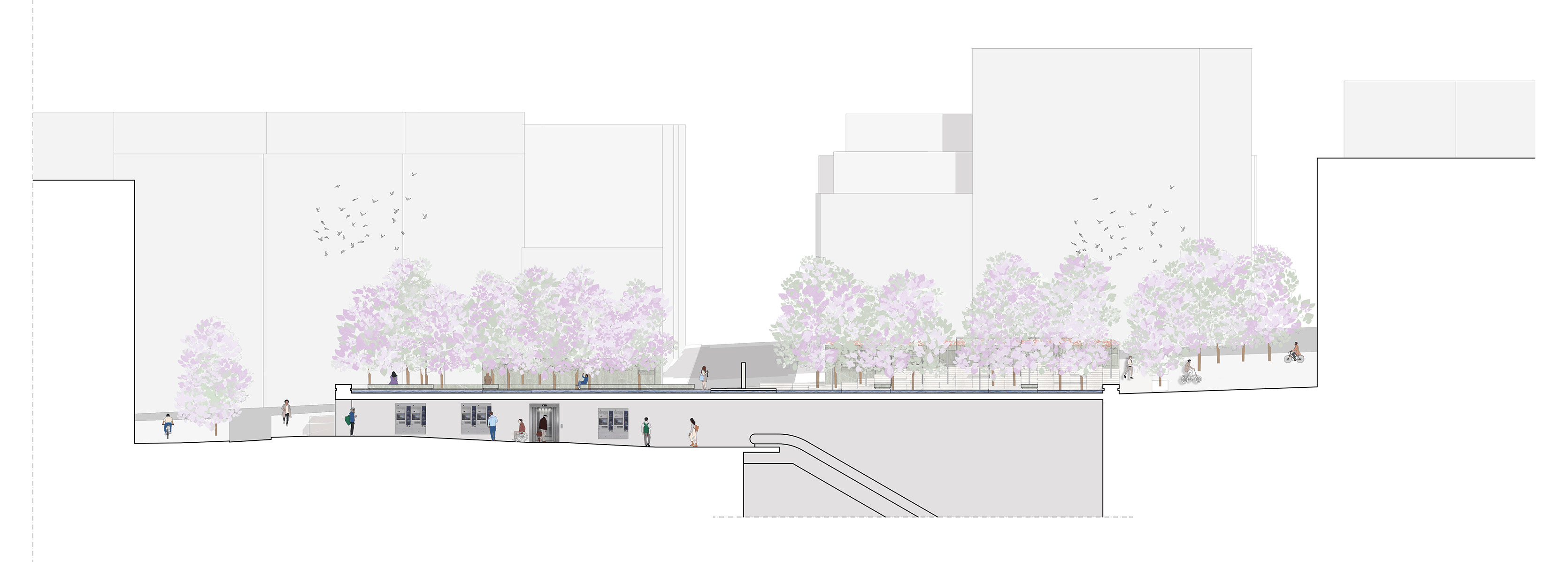 Evripiotis Architects--Kolonaki Square Competition, Athens