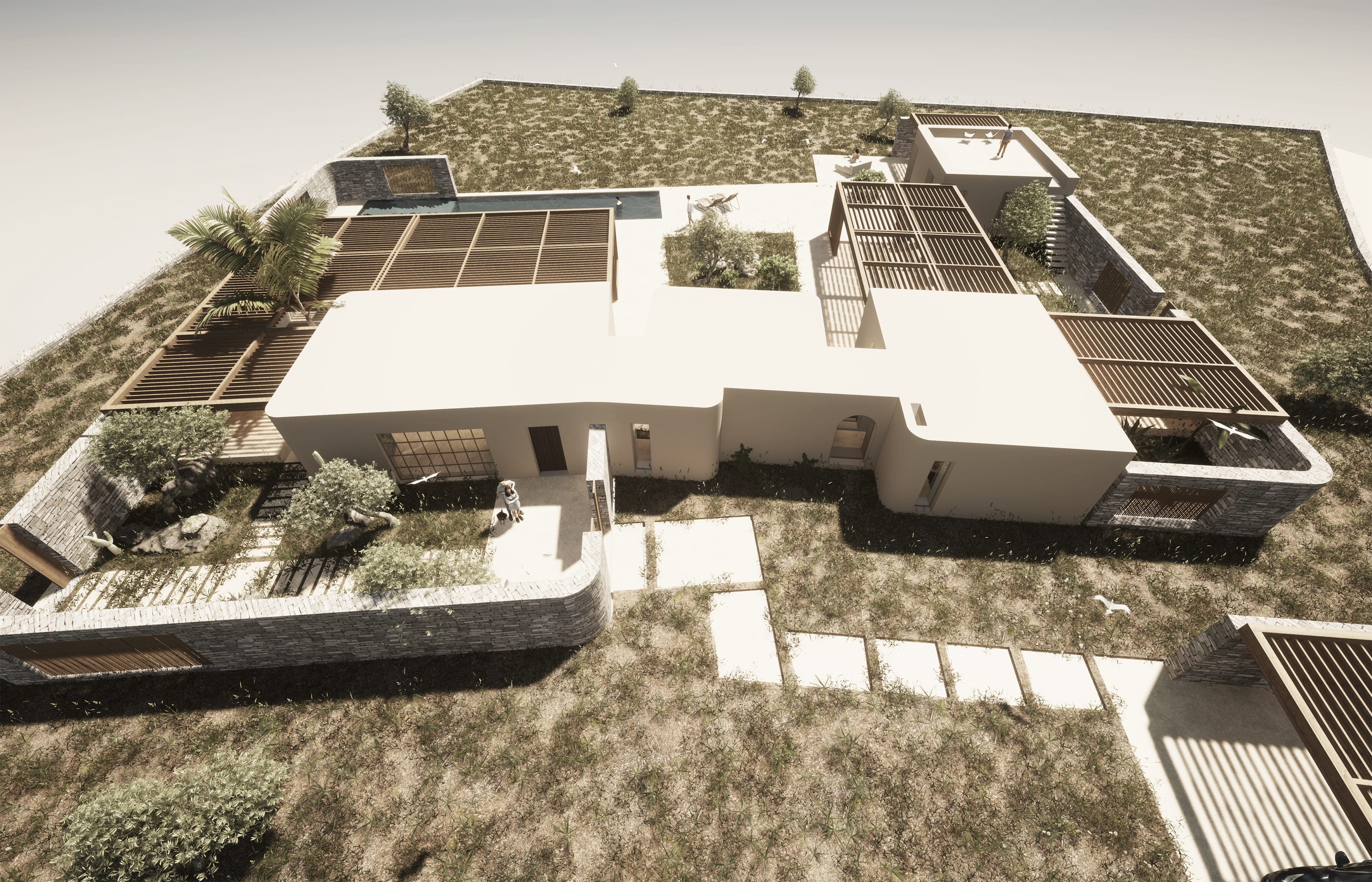 Evripiotis Architects--House in Limnes #1, Paros Island