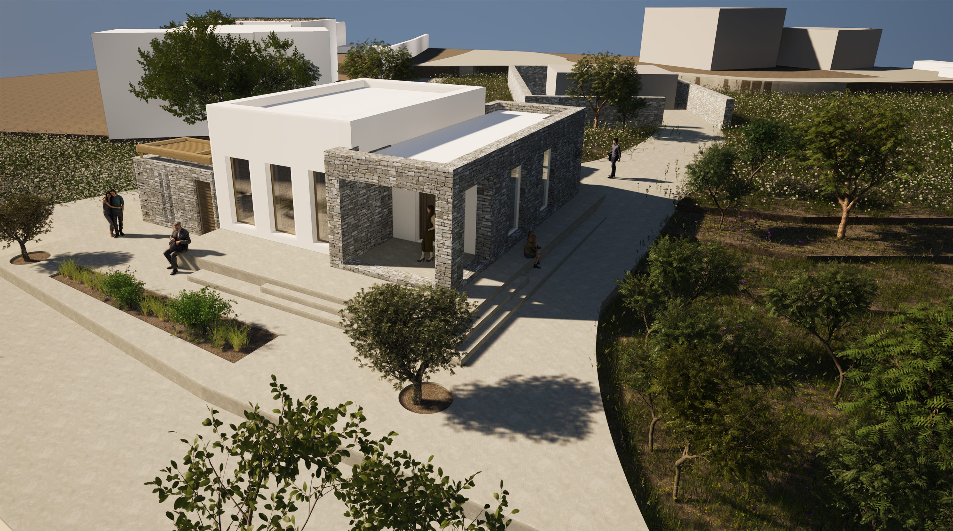 Evripiotis Architects-museum-antiparos-evripiotis-architects-r04-1-Archaeological Museum, Antiparos Island
