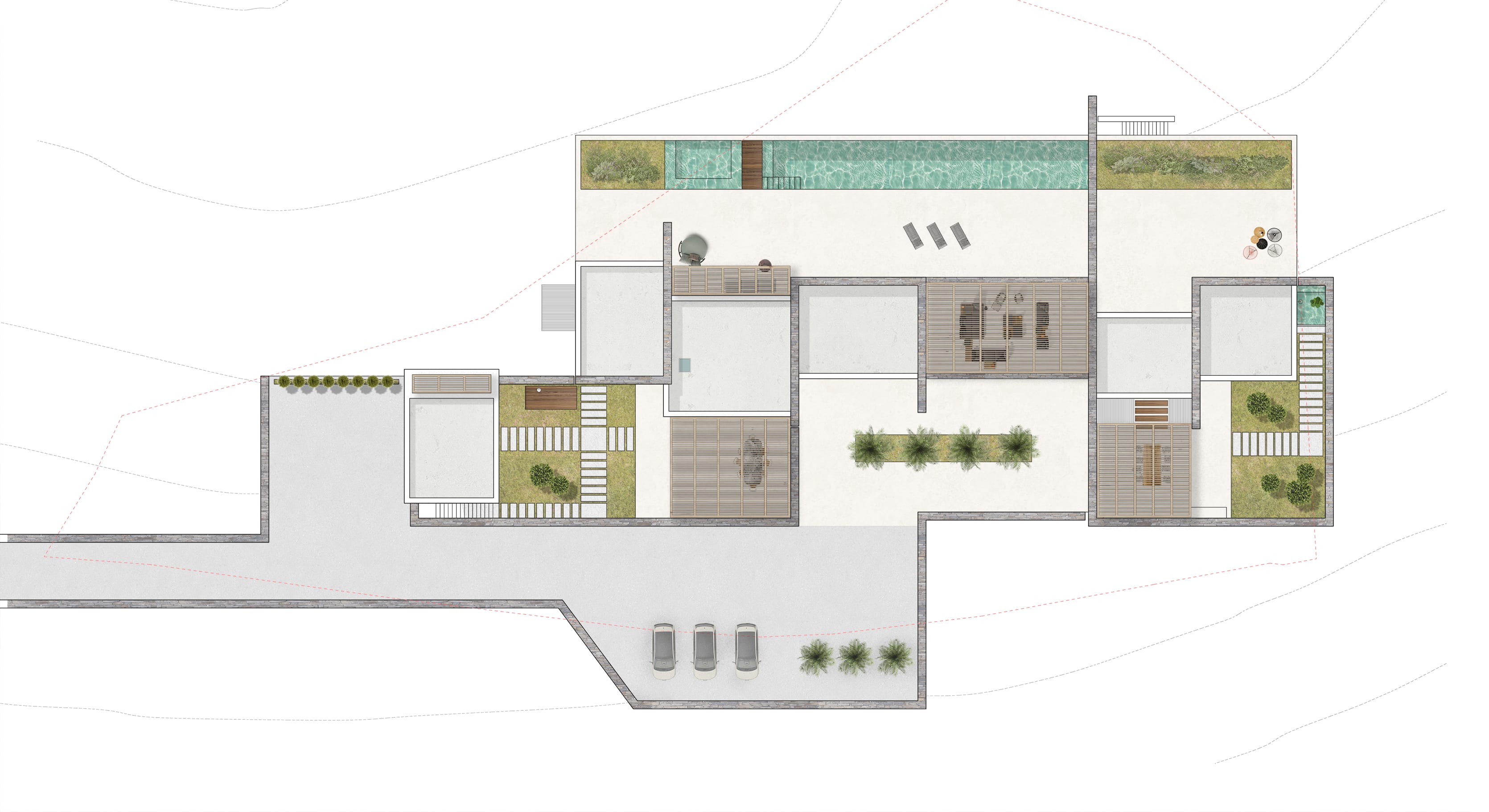Evripiotis Architects-open-house-paros-evripiotis-architects-masterplan-new-Open House, Cyclades