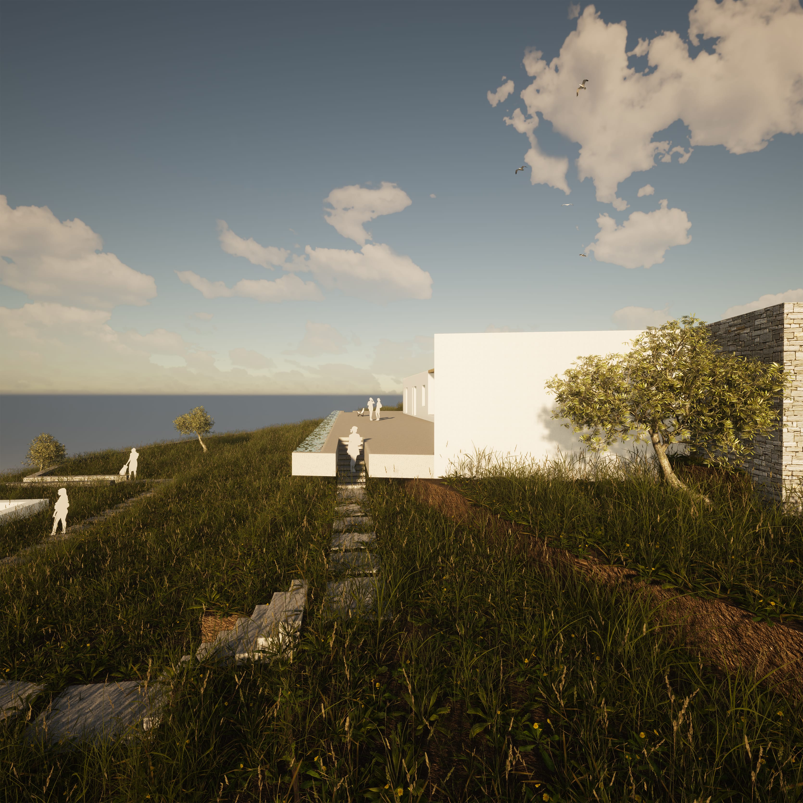 Evripiotis Architects--Platform House, Paros Island