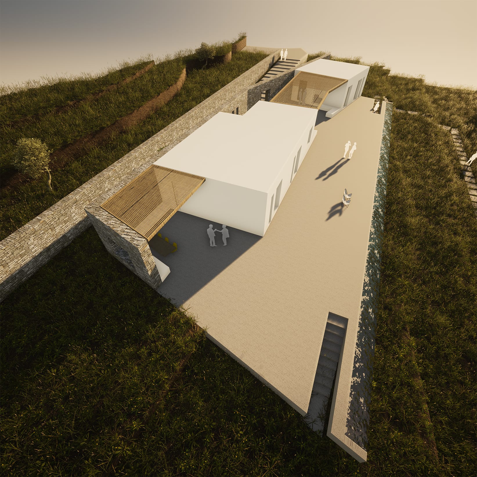 Evripiotis Architects--Platform House, Paros Island