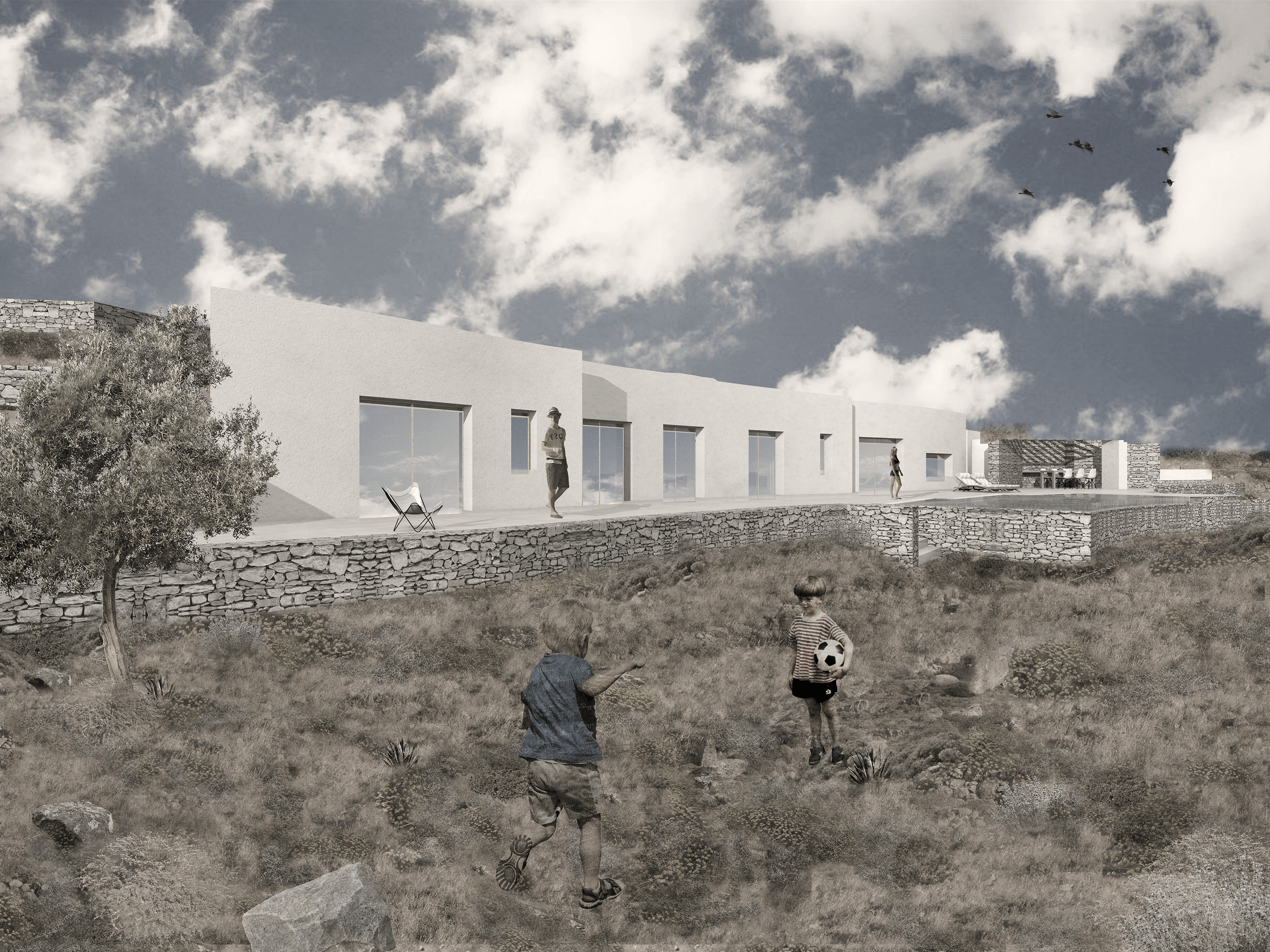 Evripiotis Architects-rock_house_mykonos_evripiotis_04-new-Rock House, Mykonos Island