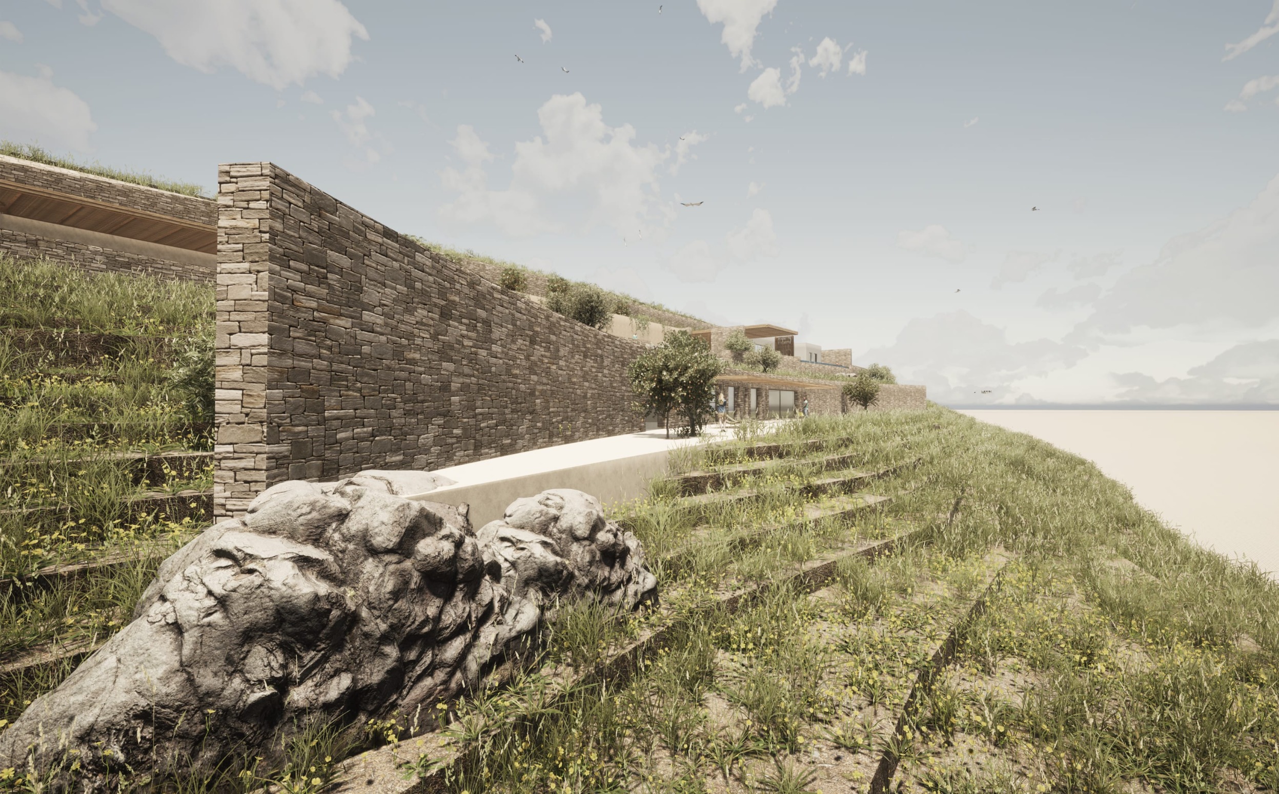 Evripiotis Architects-Sunset View, Syros Island