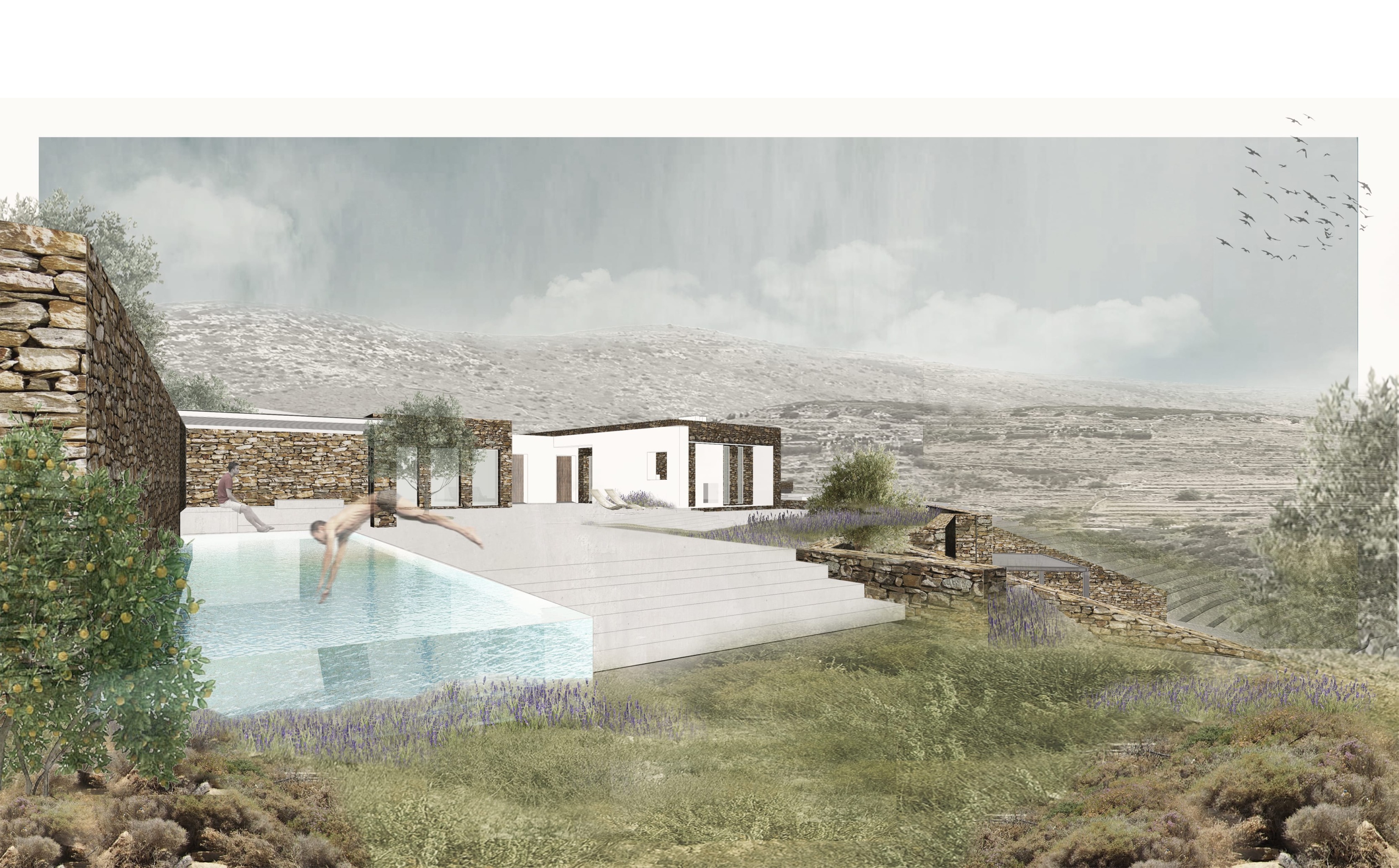 Evripiotis Architects-Telegraph Summer House, Paros Island