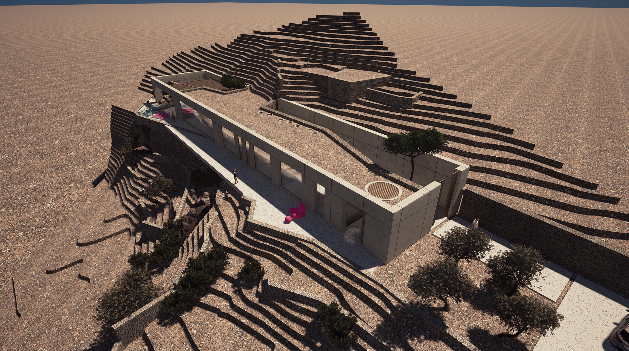 Evripiotis Architects--The Alined House, Tinos Island