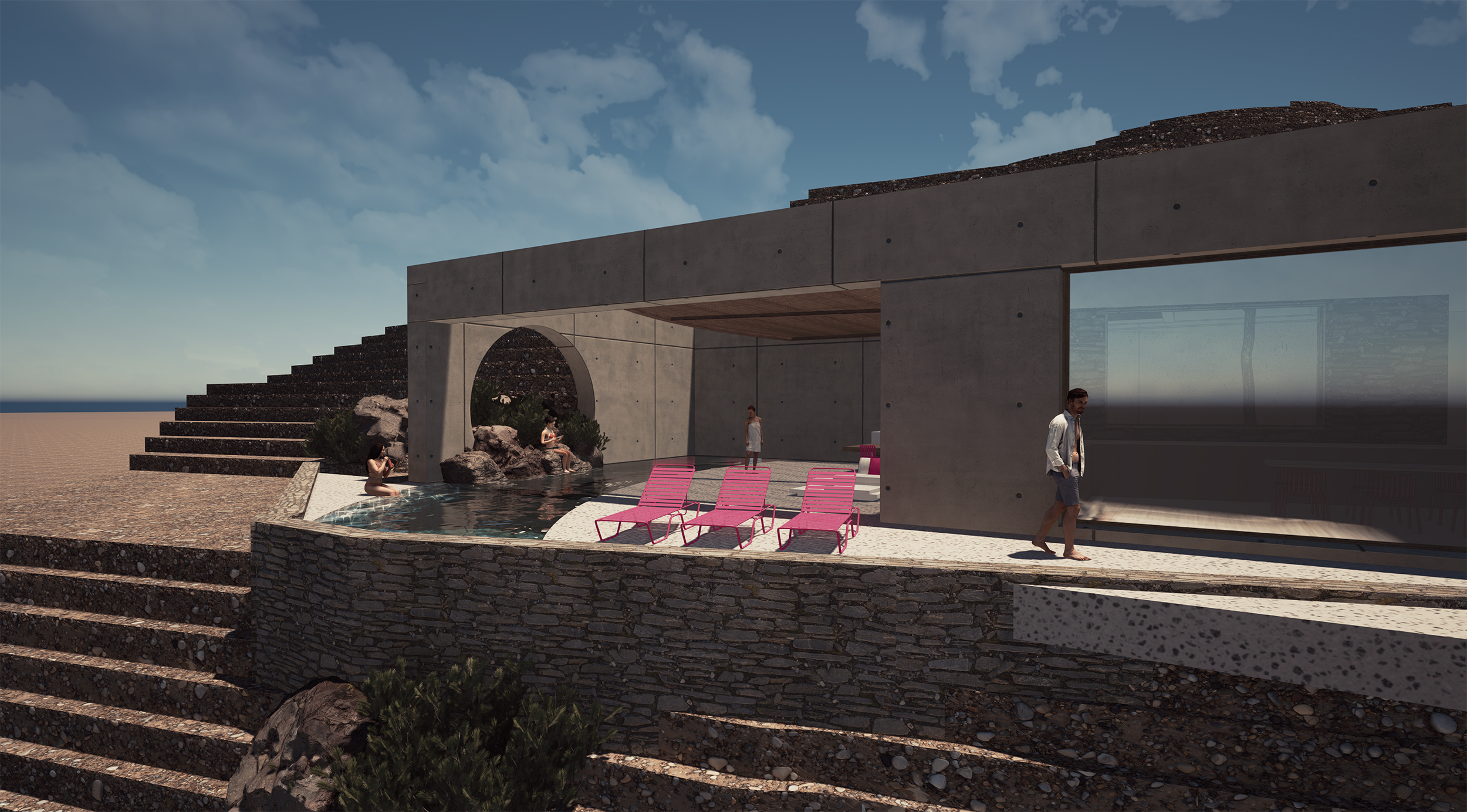 Evripiotis Architects--The Alined House, Tinos Island