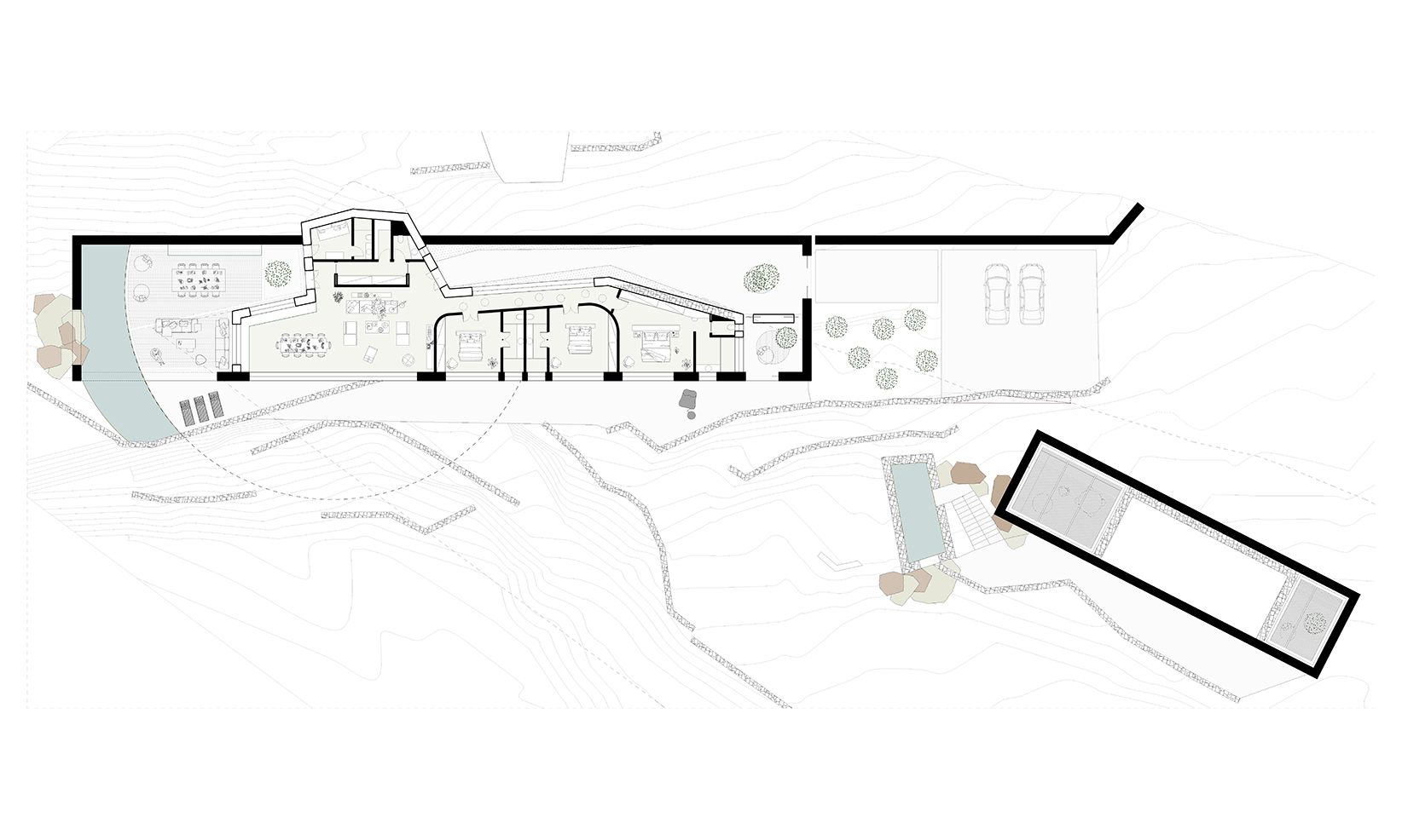 Evripiotis Architects--The Alined House, Tinos Island