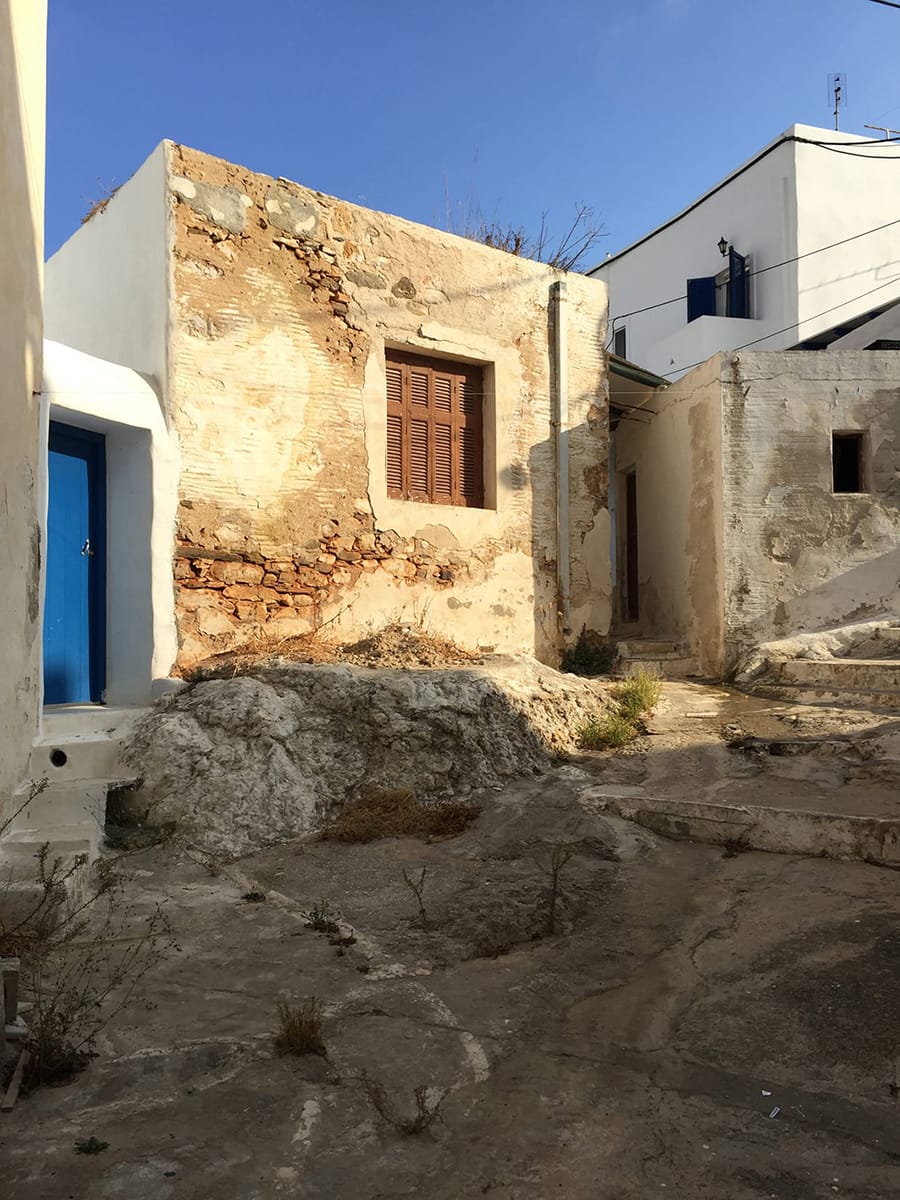 Evripiotis Architects--Unfolding Courtyard House, Paros Island