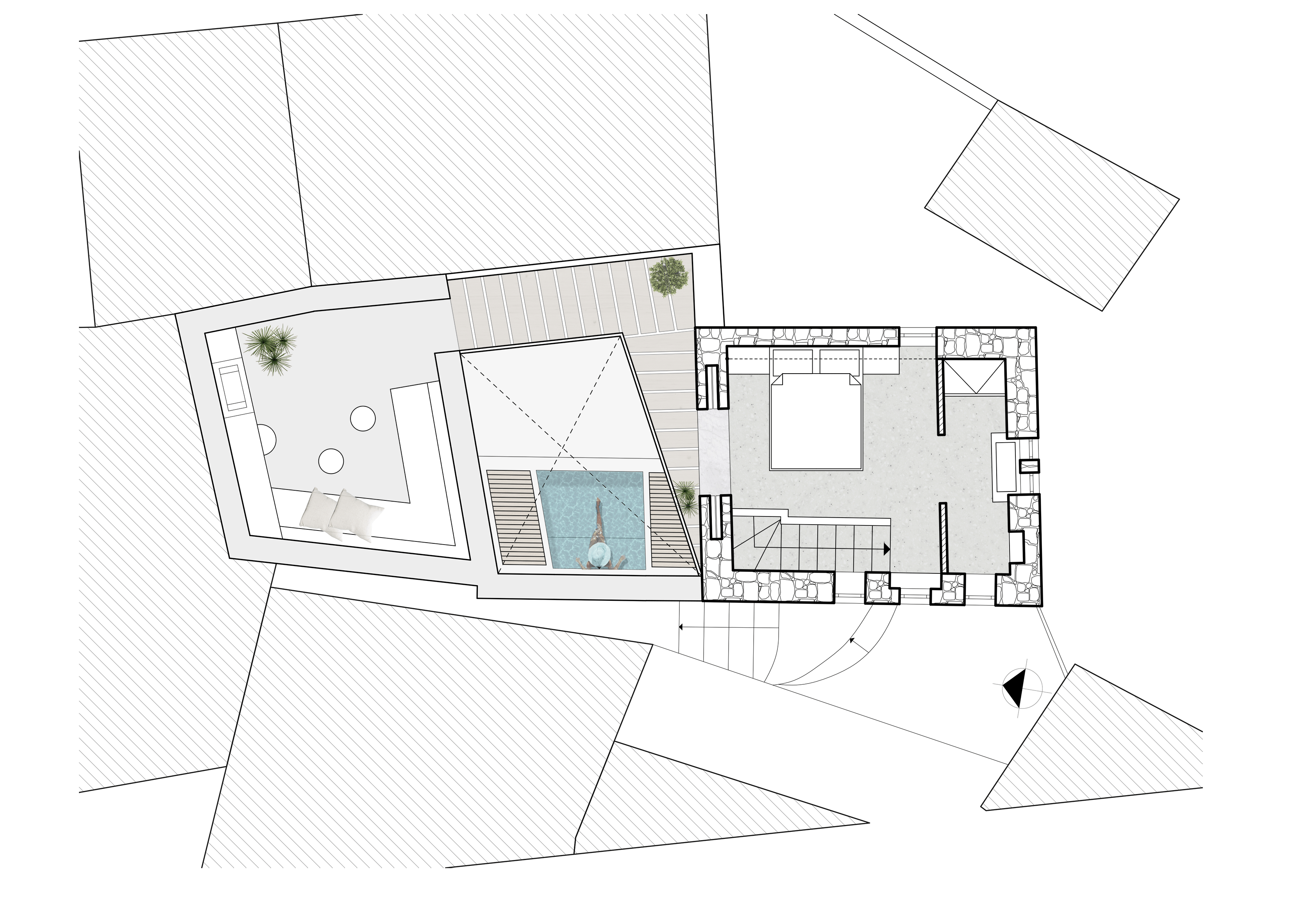Evripiotis Architects-unfolding-courtyard-house-paros-evripiotis-architects-first-floor1-new..png-Unfolding Courtyard House, Paros Island