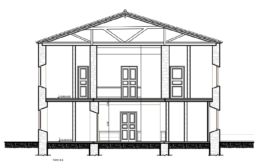Evripiotis Architects-villa-donna-syros-evripiotis-architects-sectionB-new.png-Villa Donna, Syros Island