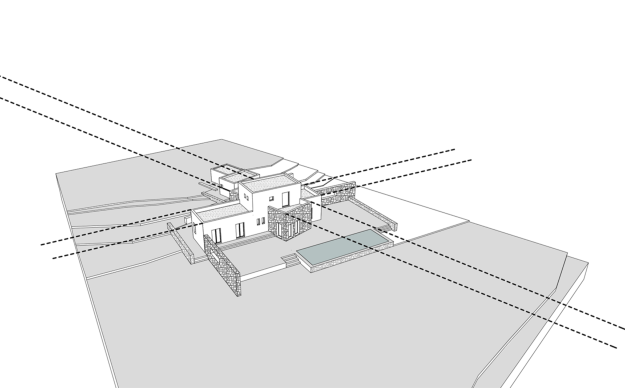 Evripiotis Architects-X House, Paros Island